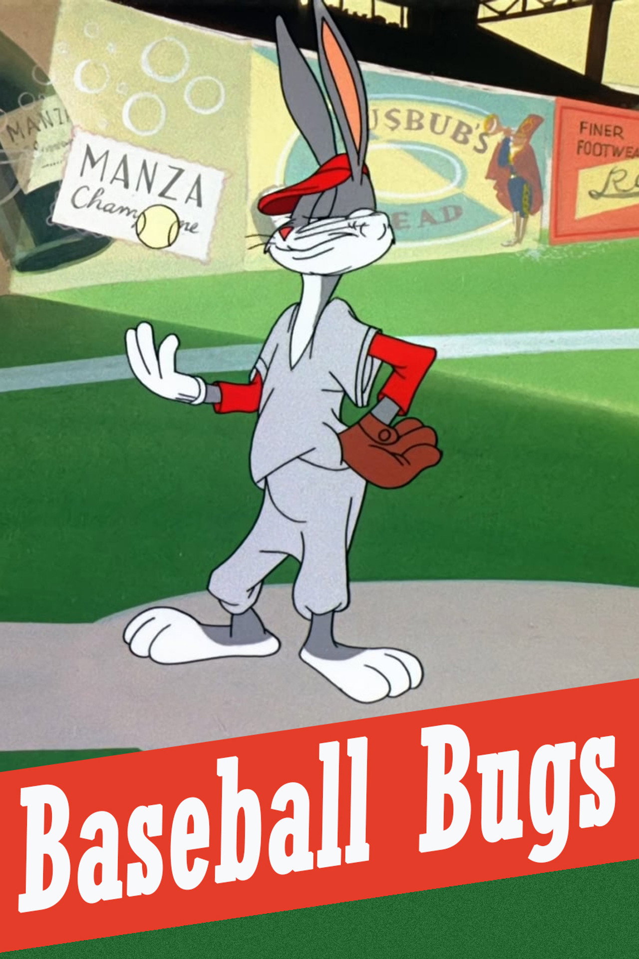 Pôster de Baseball Bugs