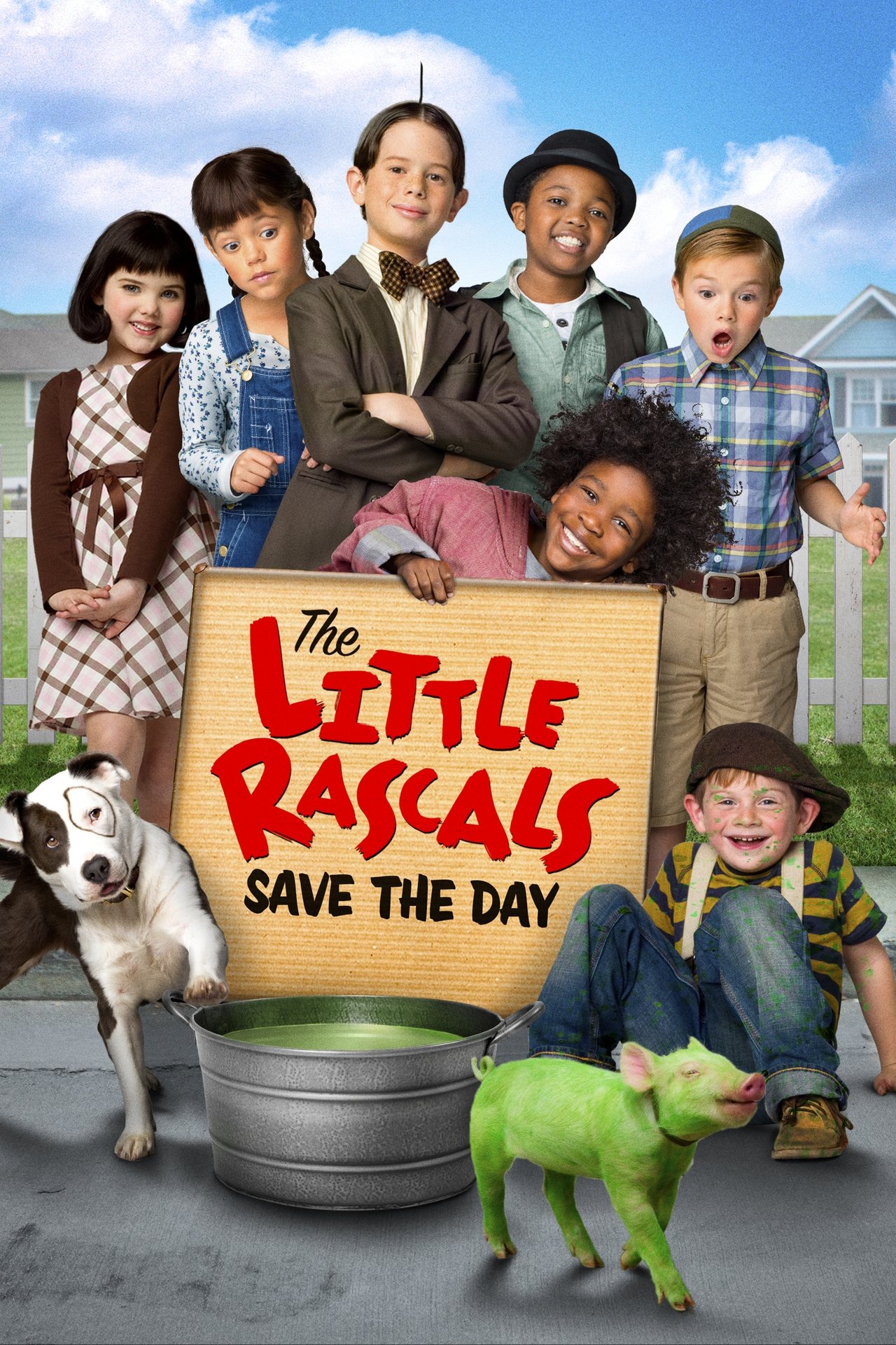 Pôster de The Little Rascals Save the Day