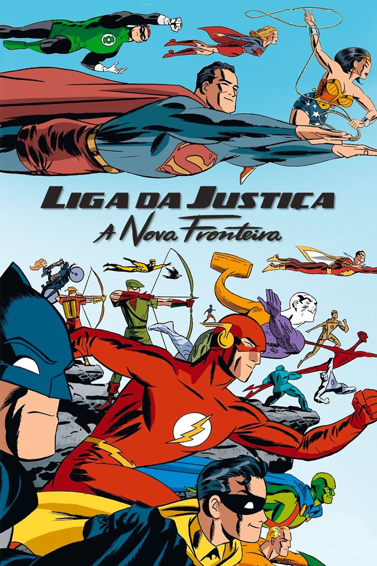 Pôster de Liga da Justiça: A Nova Fronteira