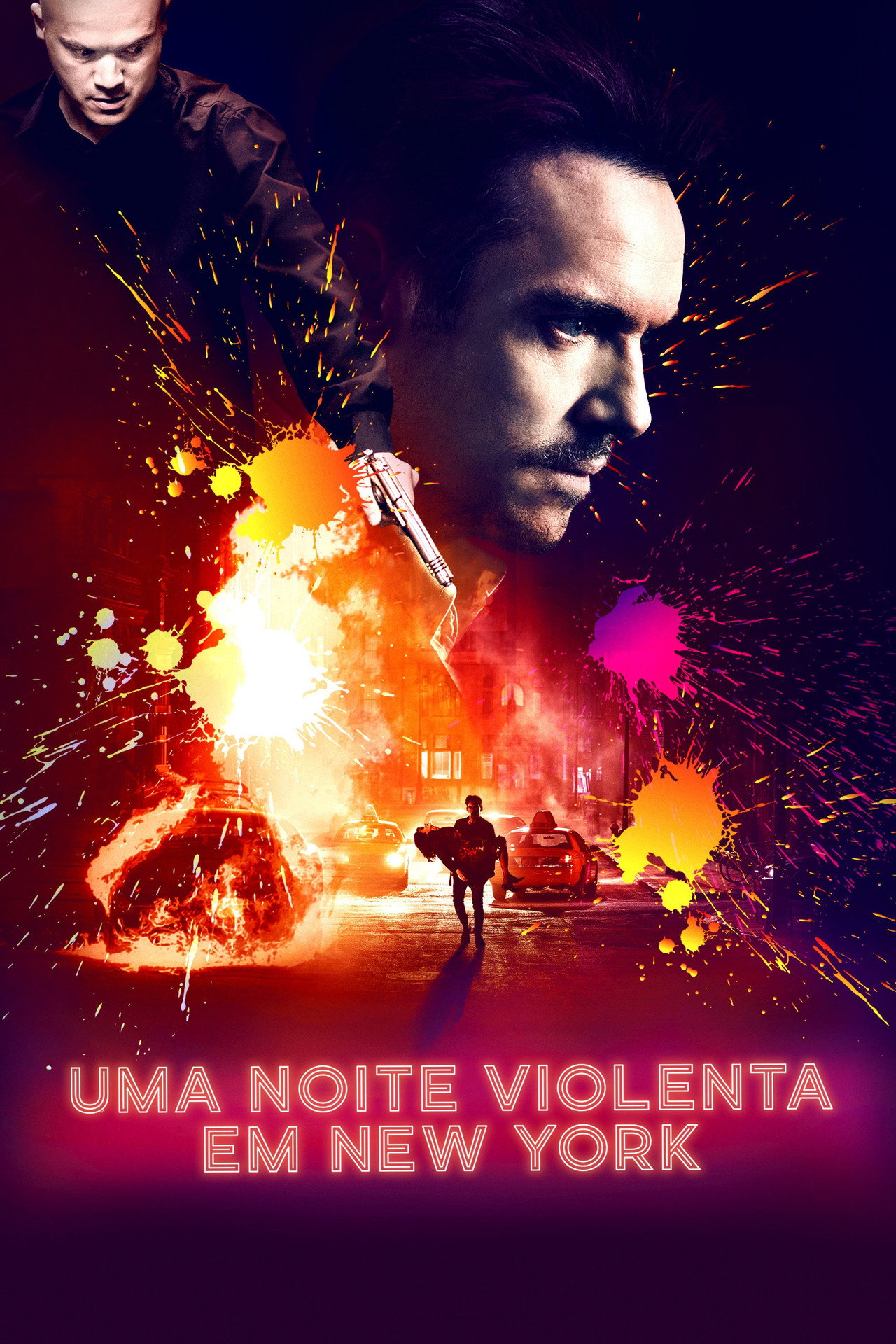 Pôster de Uma Noite Violenta em New York