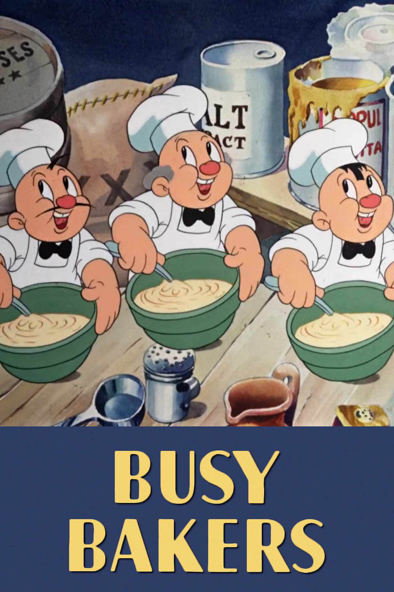 Pôster de Busy Bakers