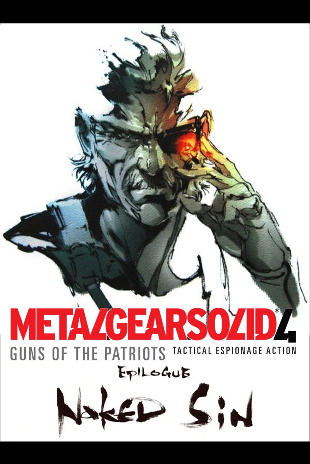 Pôster de Metal Gear Solid 4: Guns of the Patriots Epilogue: Naked Sin