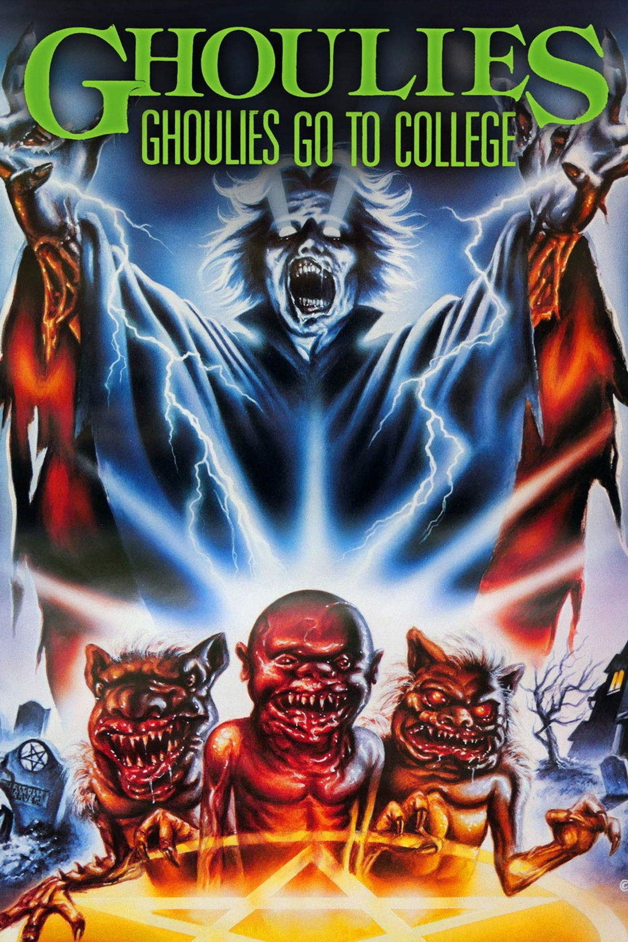 Pôster de Os Ghoulies vão ao Colégio