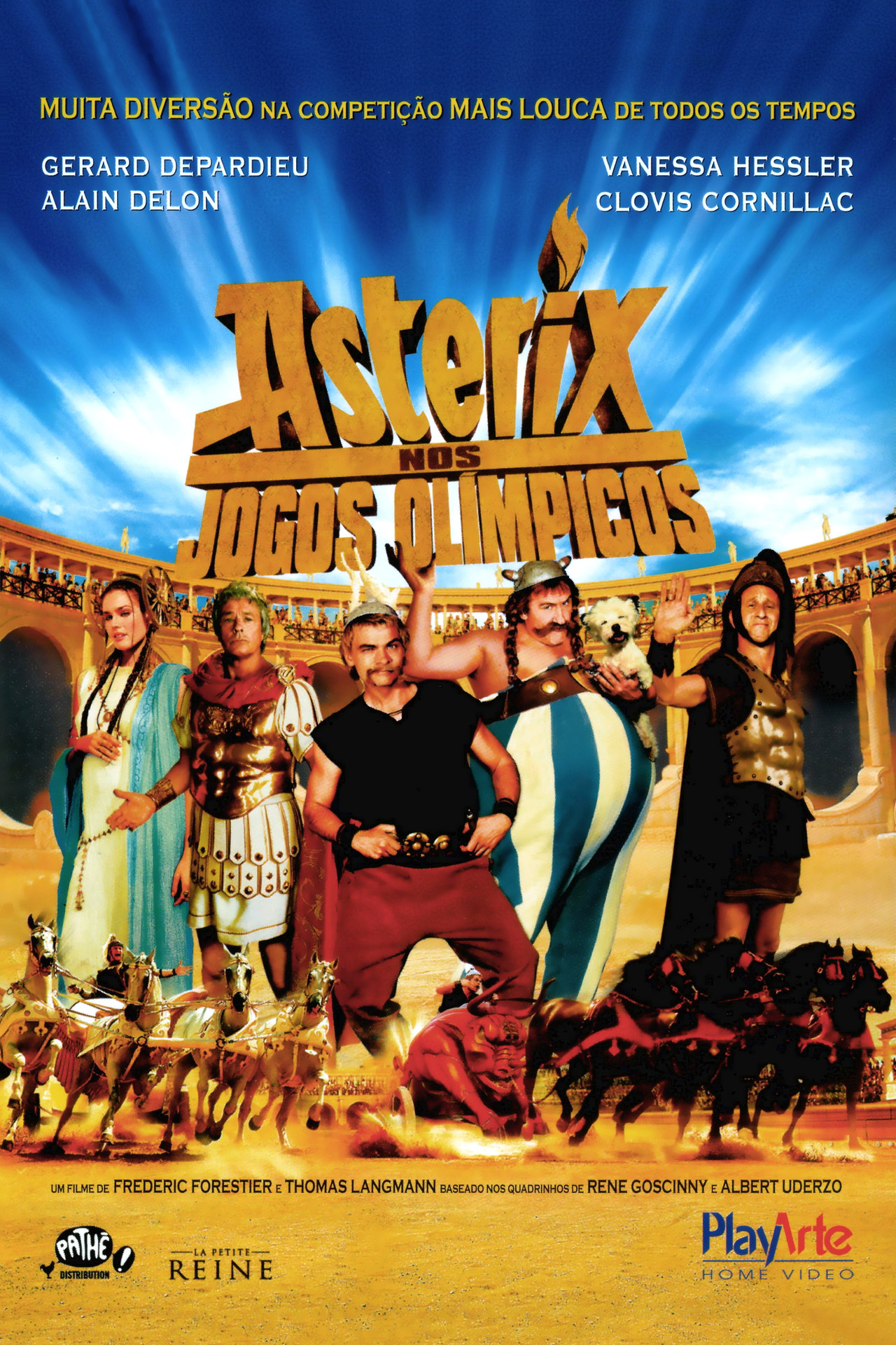 Pôster de Asterix nos Jogos Olímpicos
