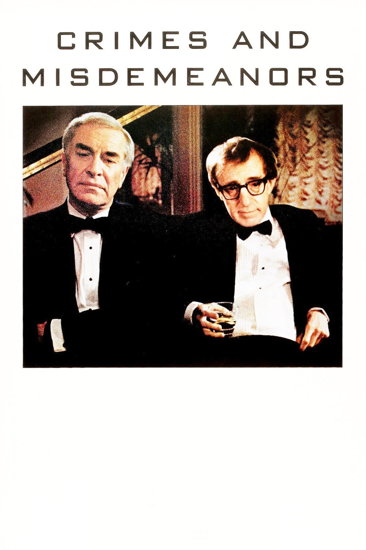 Pôster de Crimes and Misdemeanors