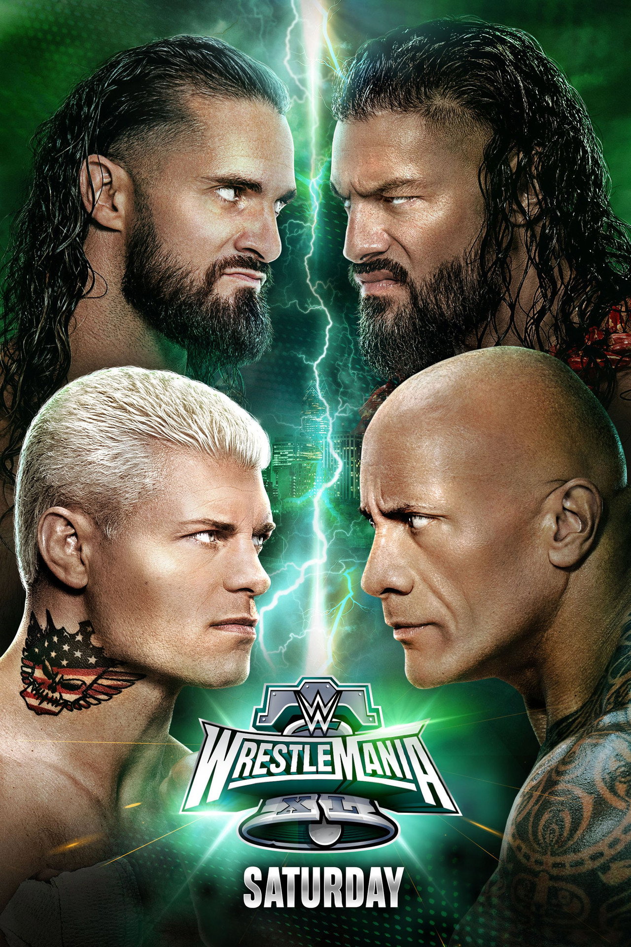 Pôster de WrestleMania XL Saturday