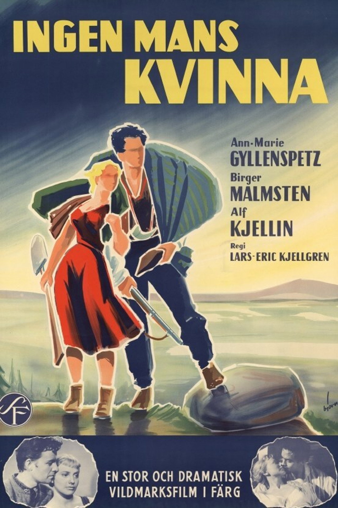 Pôster de Ingen mans kvinna