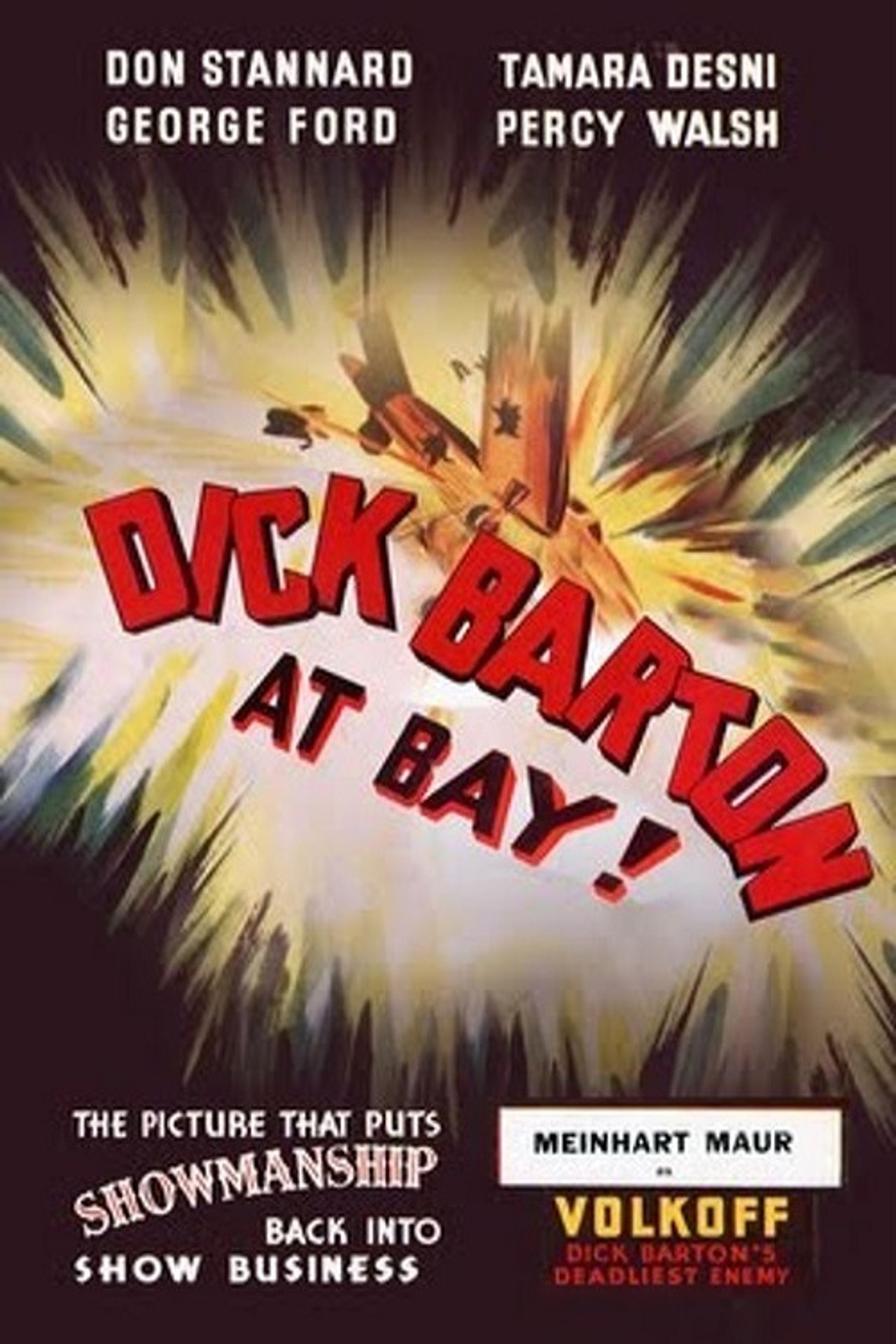 Pôster de Dick Barton at Bay