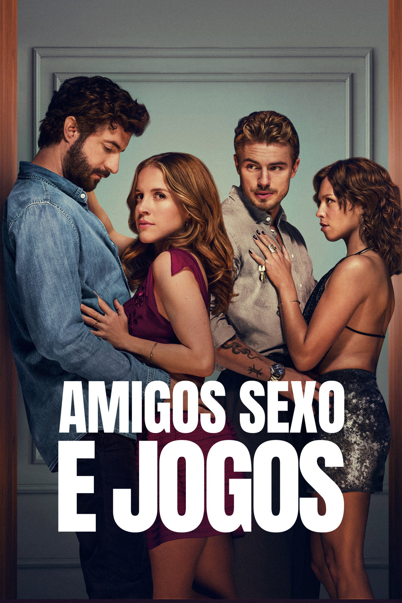 Pôster de Amigos Sexo e Jogos