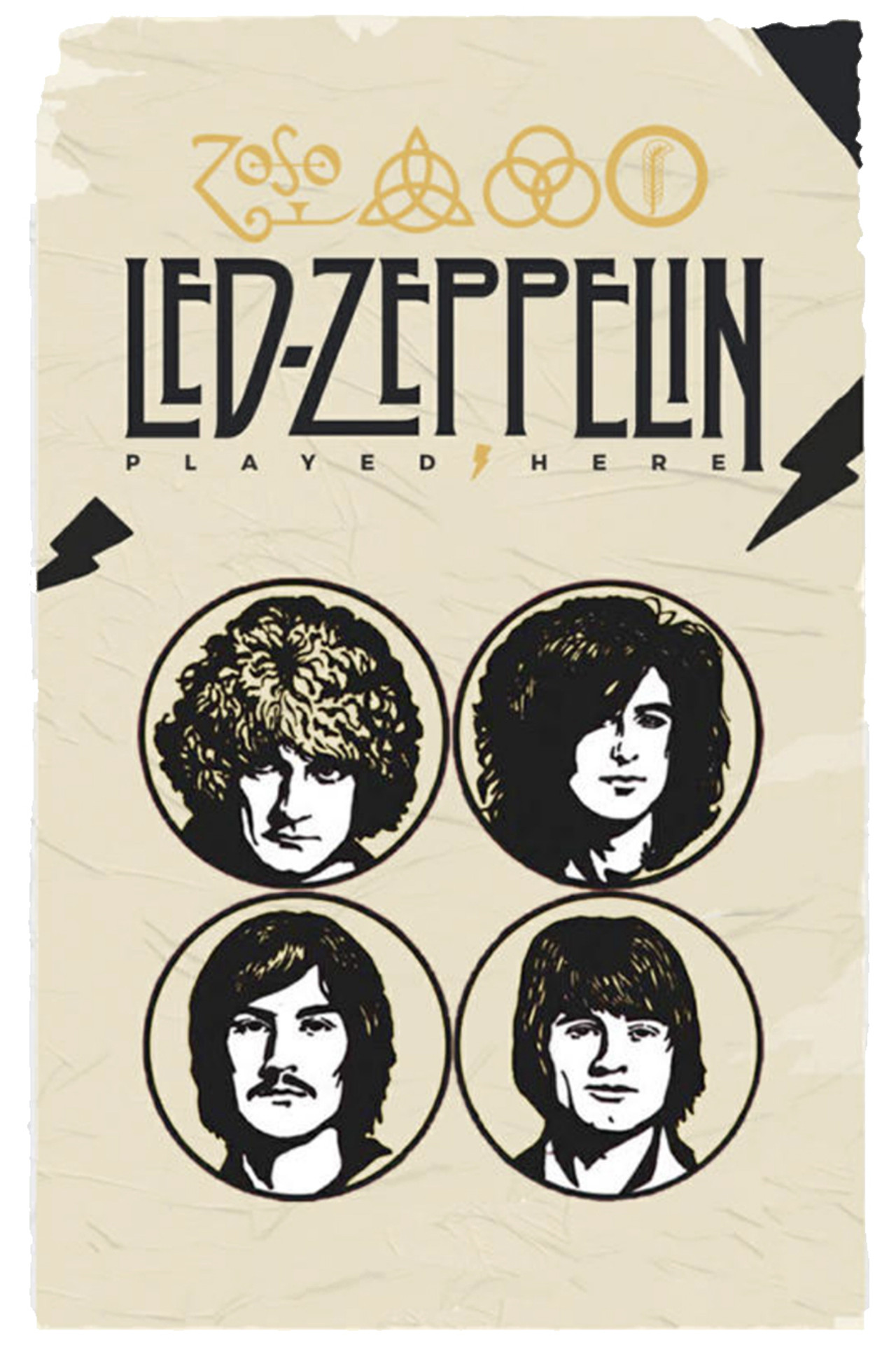Pôster de Led Zeppelin Played Here