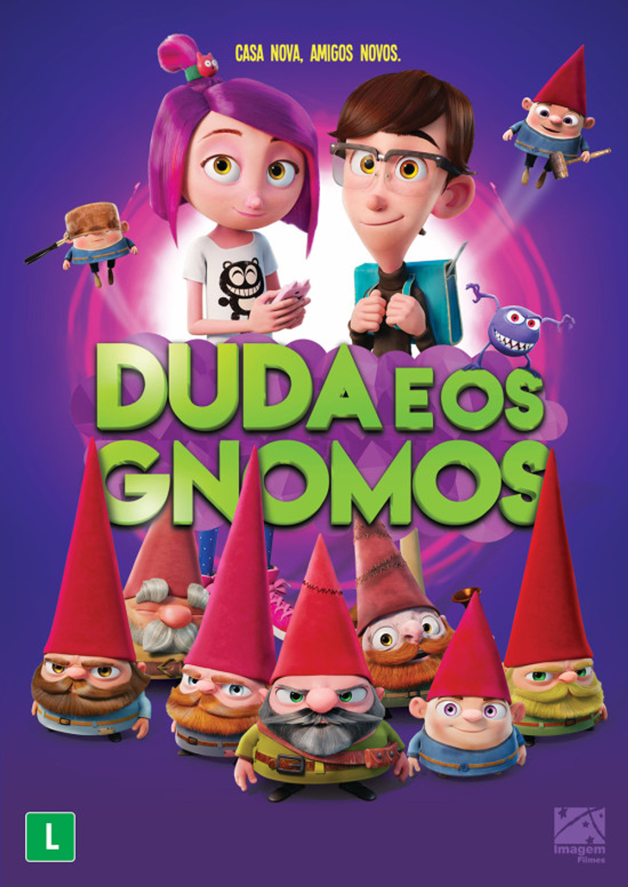 Pôster de Duda e os Gnomos