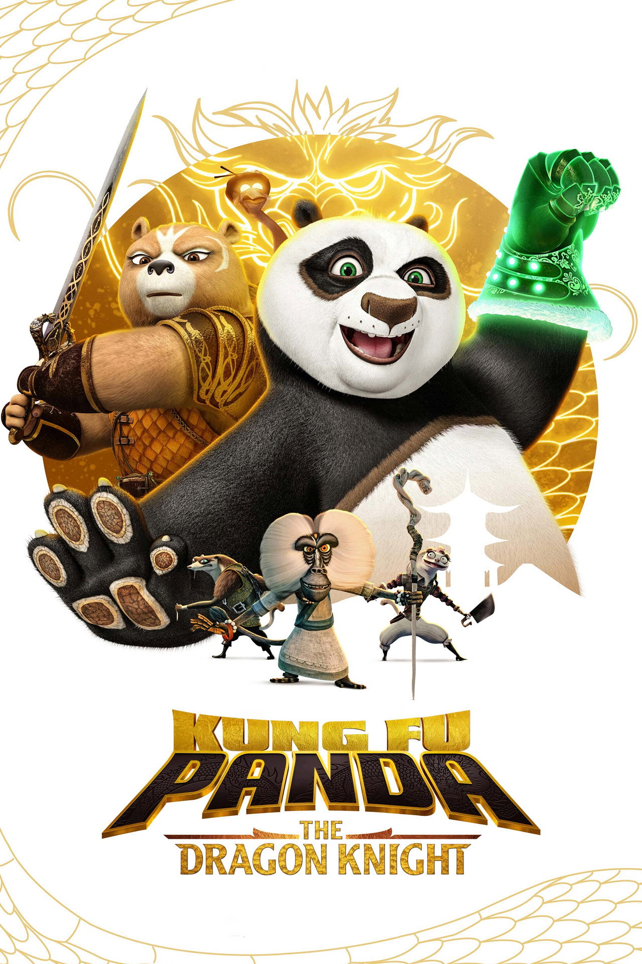 Pôster de Kung Fu Panda: The Dragon Knight