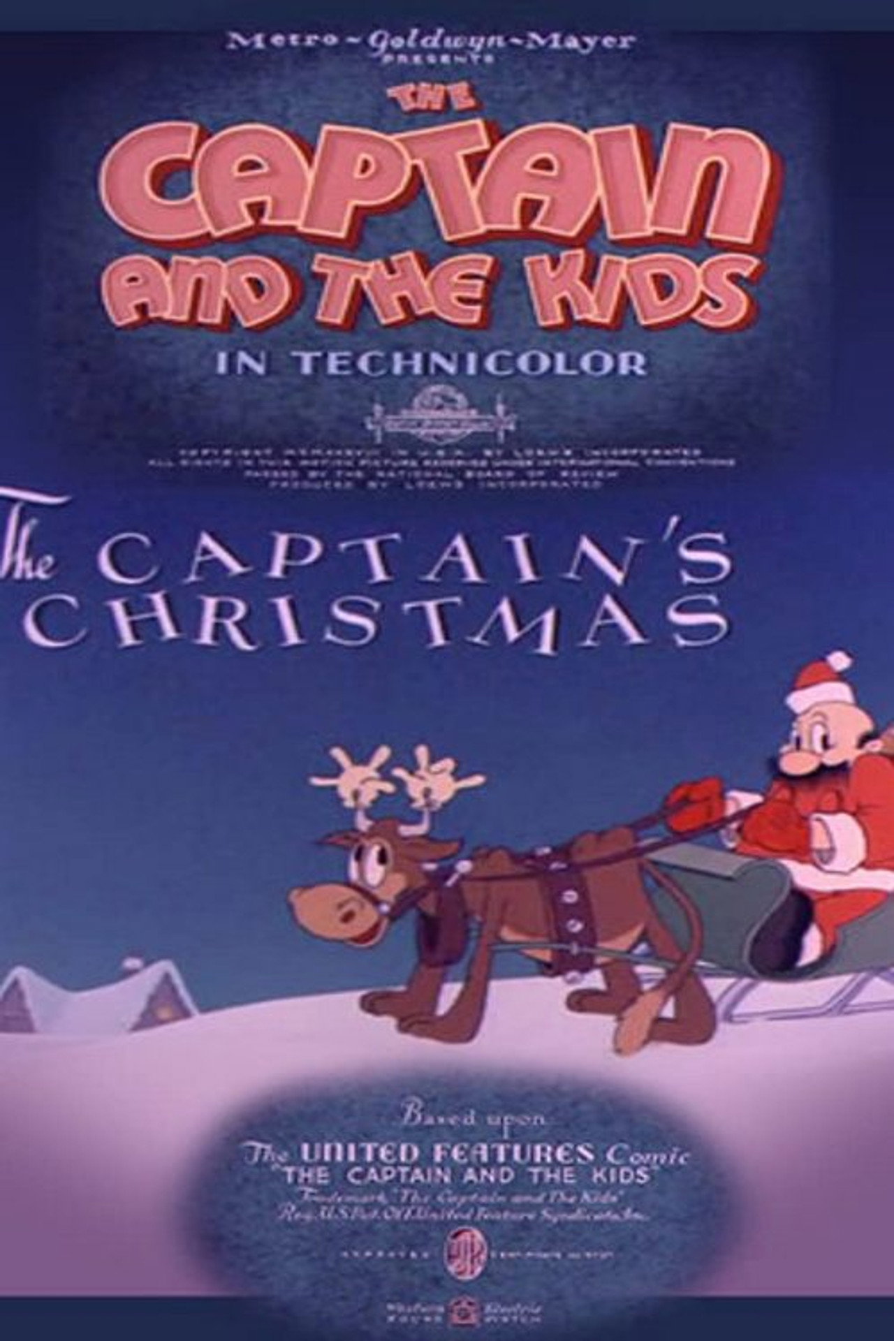 Pôster de The Captain's Christmas