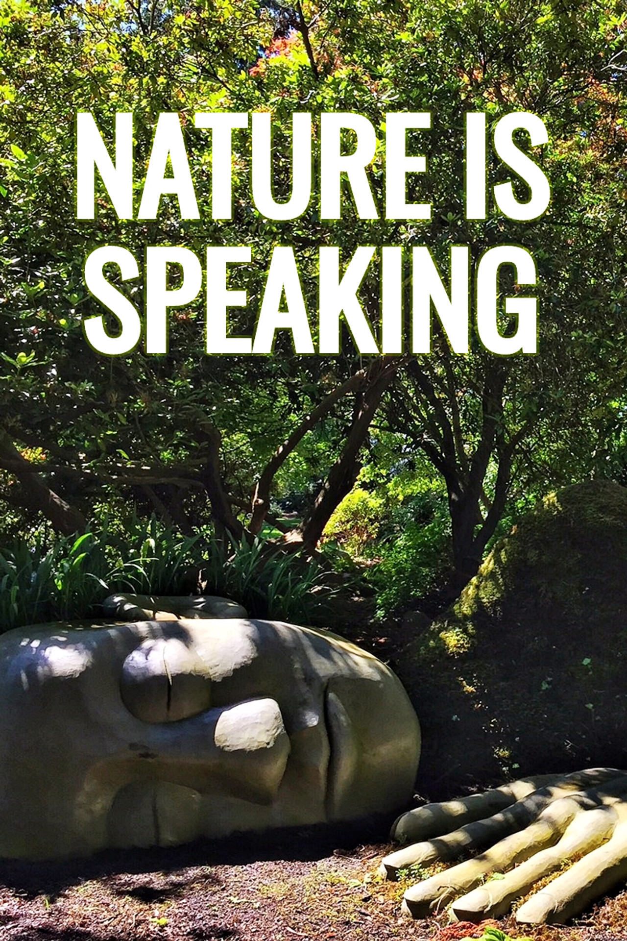 Pôster de A Natureza Está Falando