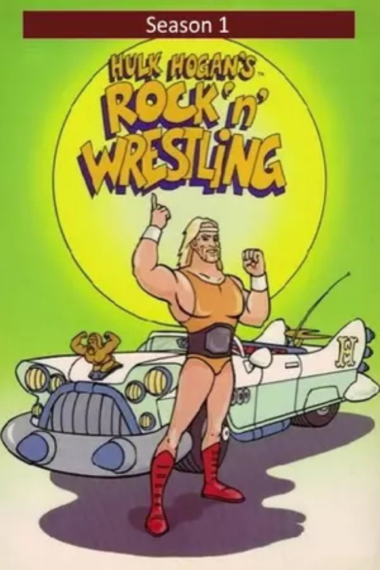 Pôster de Hulk Hogan's Rock 'n' Wrestling