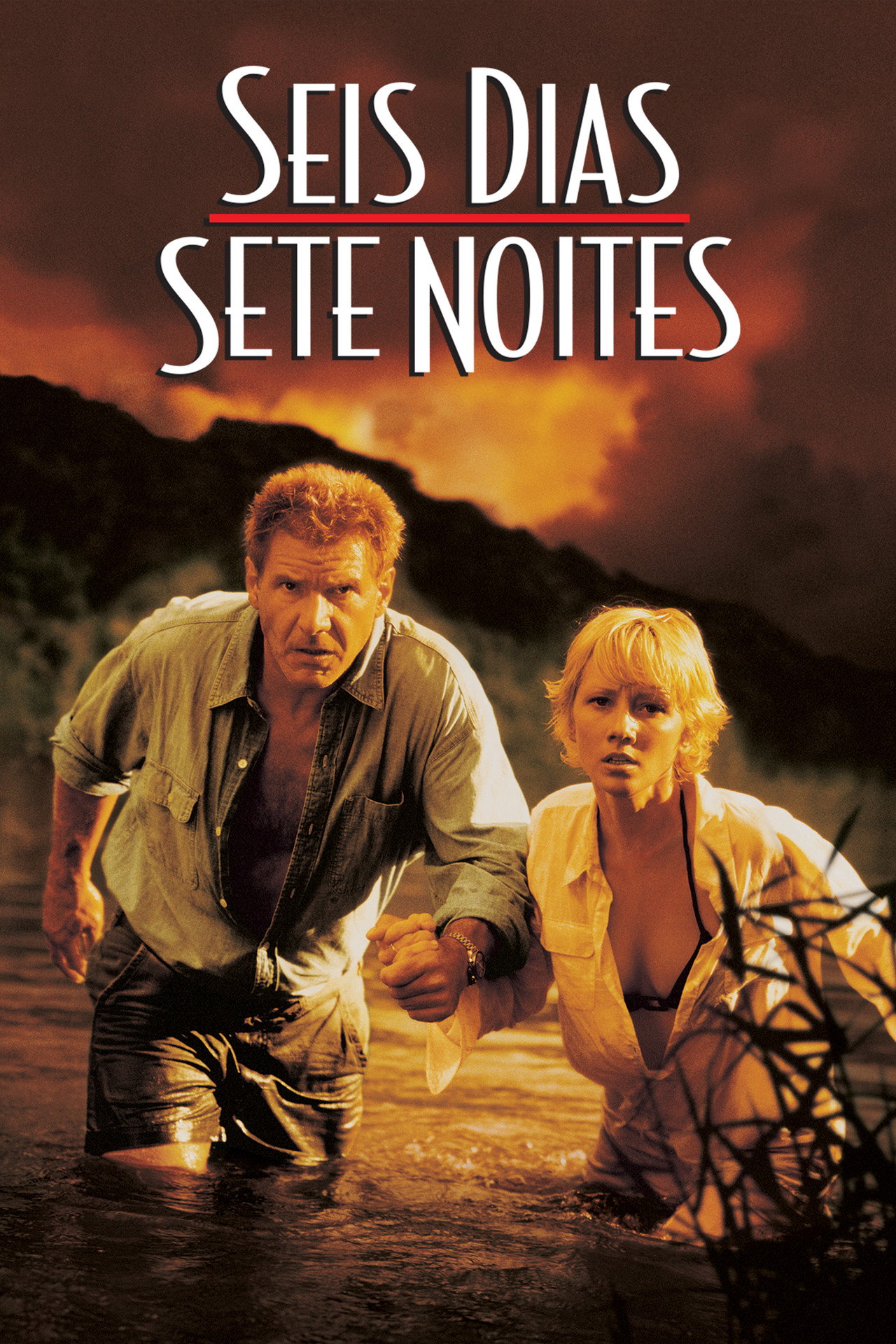 Pôster de Seis Dias, Sete Noites