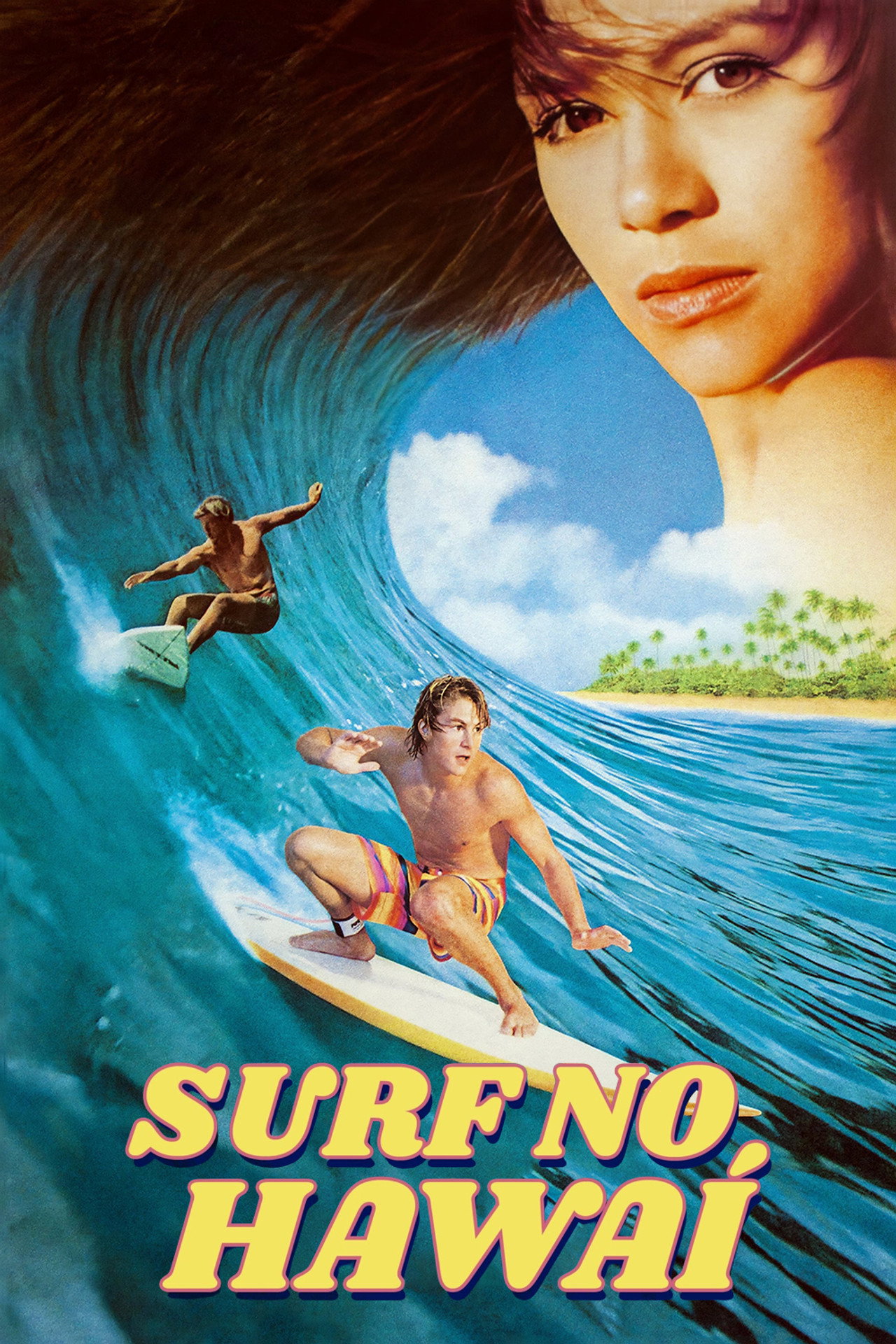 Pôster de Surf no Hawaí