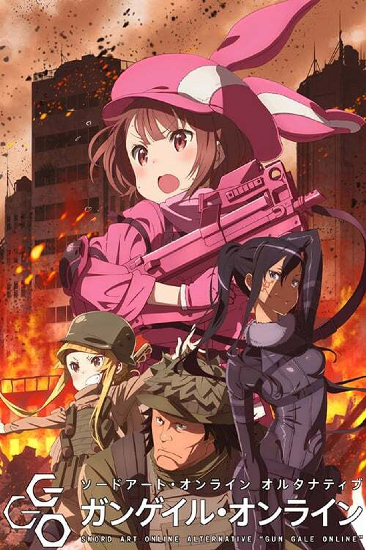 Pôster de Sword Art Online Alternative: Gun Gale Online