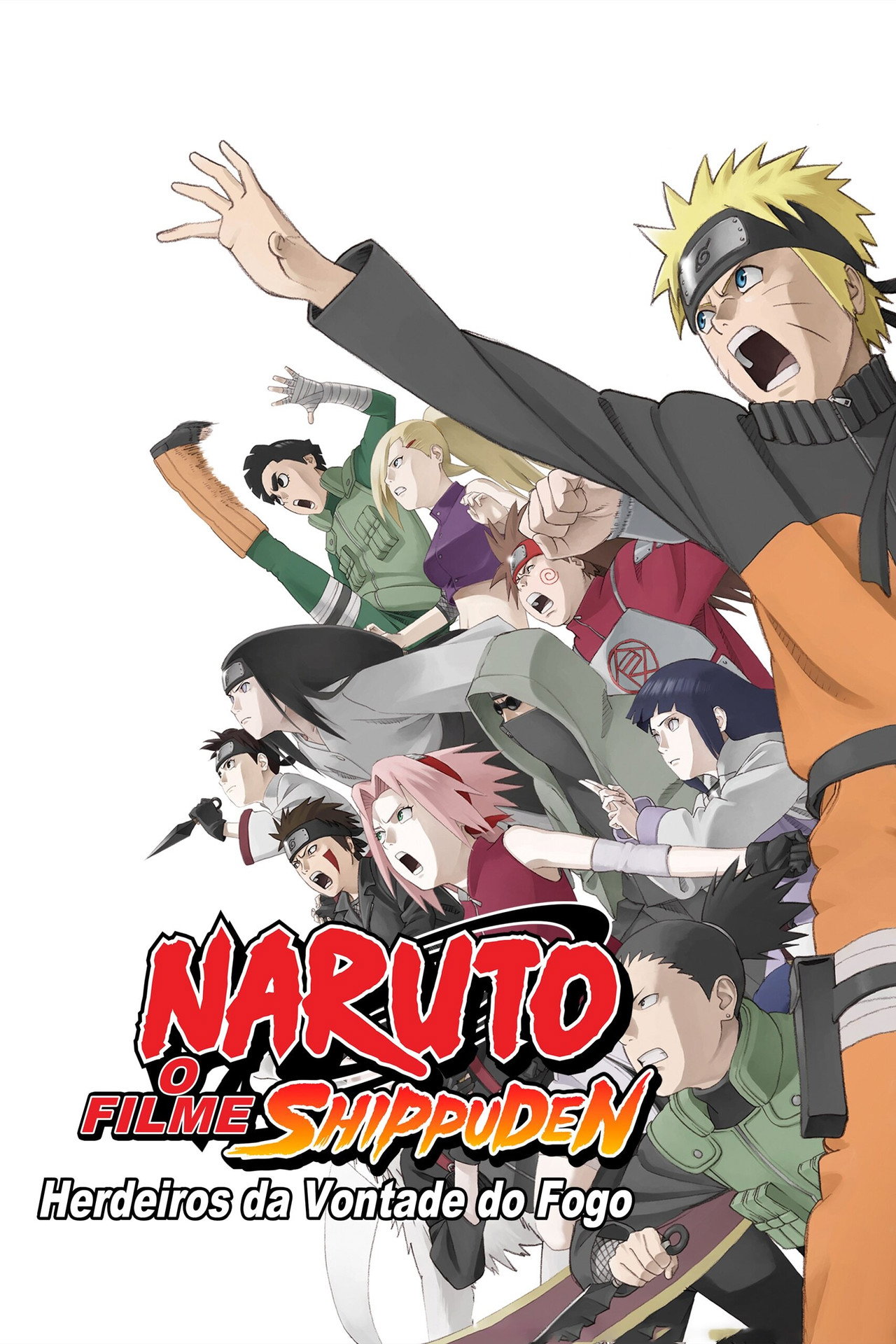 Pôster de Naruto Shippuden O Filme: Herdeiros da Vontade do Fogo