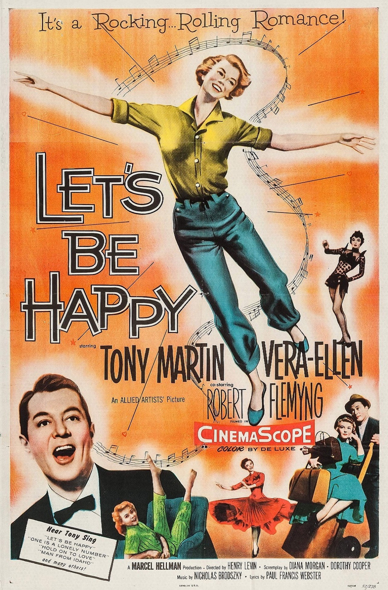 Pôster de Let's Be Happy