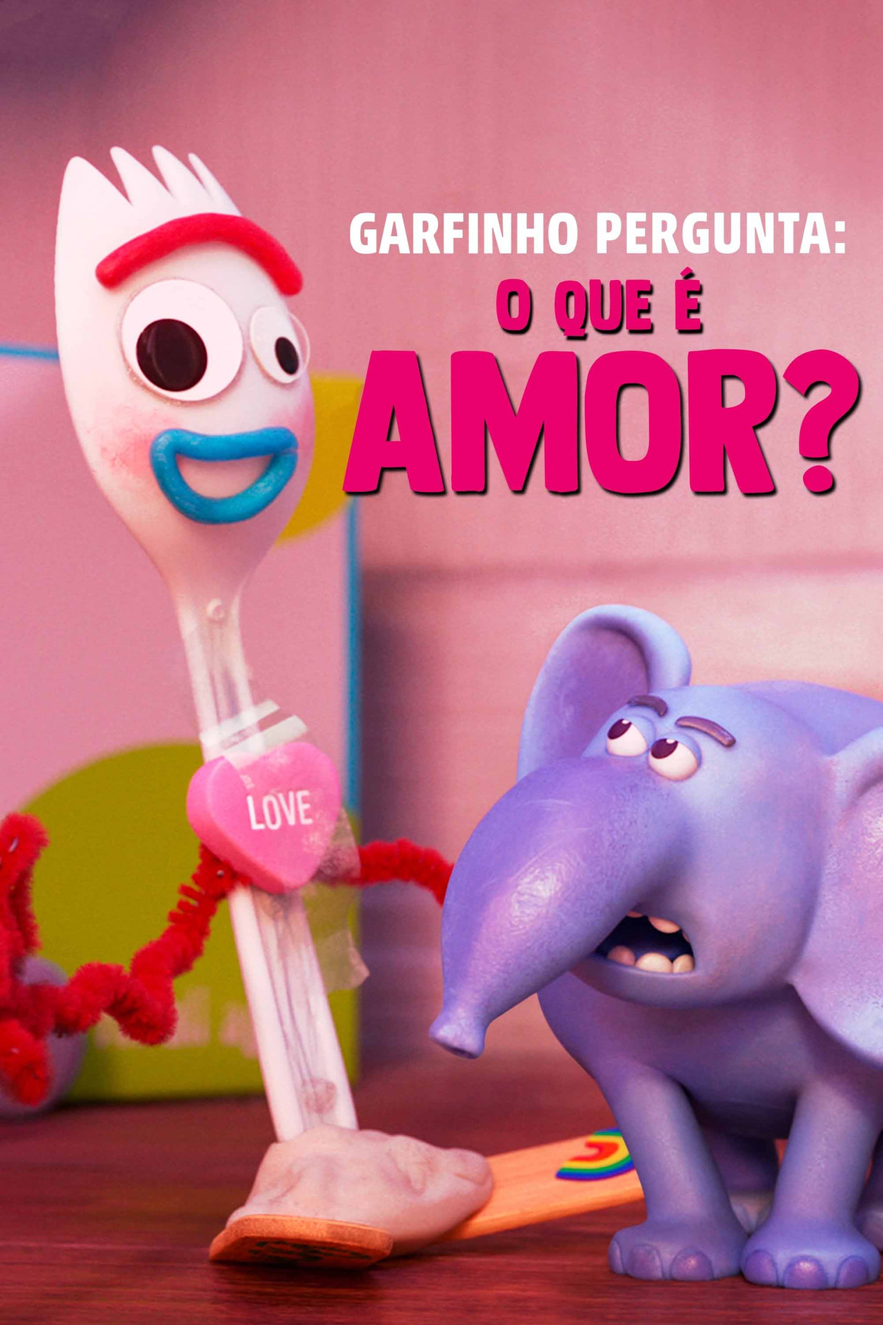 Pôster de Garfinho Pergunta: O Que é Amor?