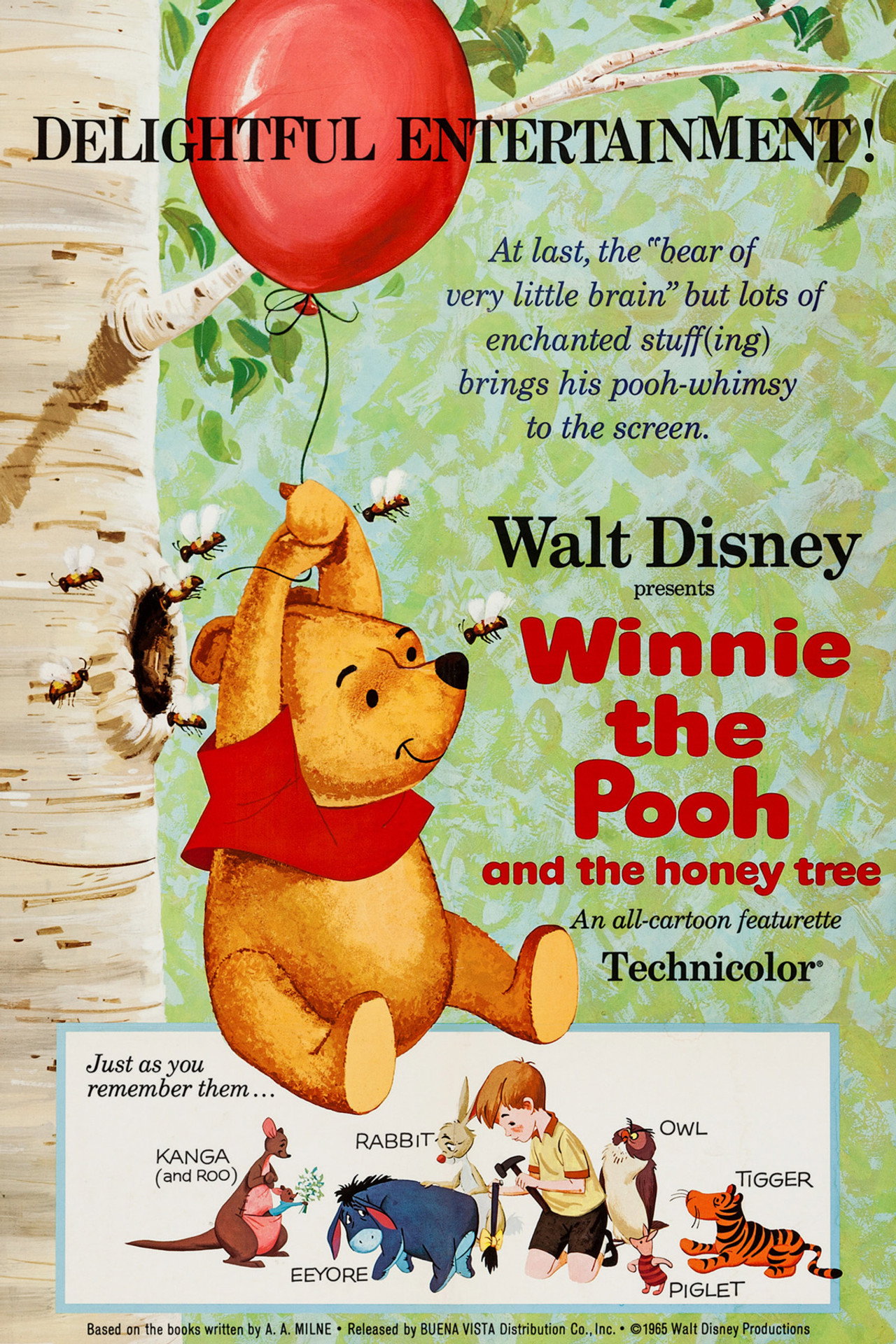 Pôster de Winnie the Pooh and the Honey Tree