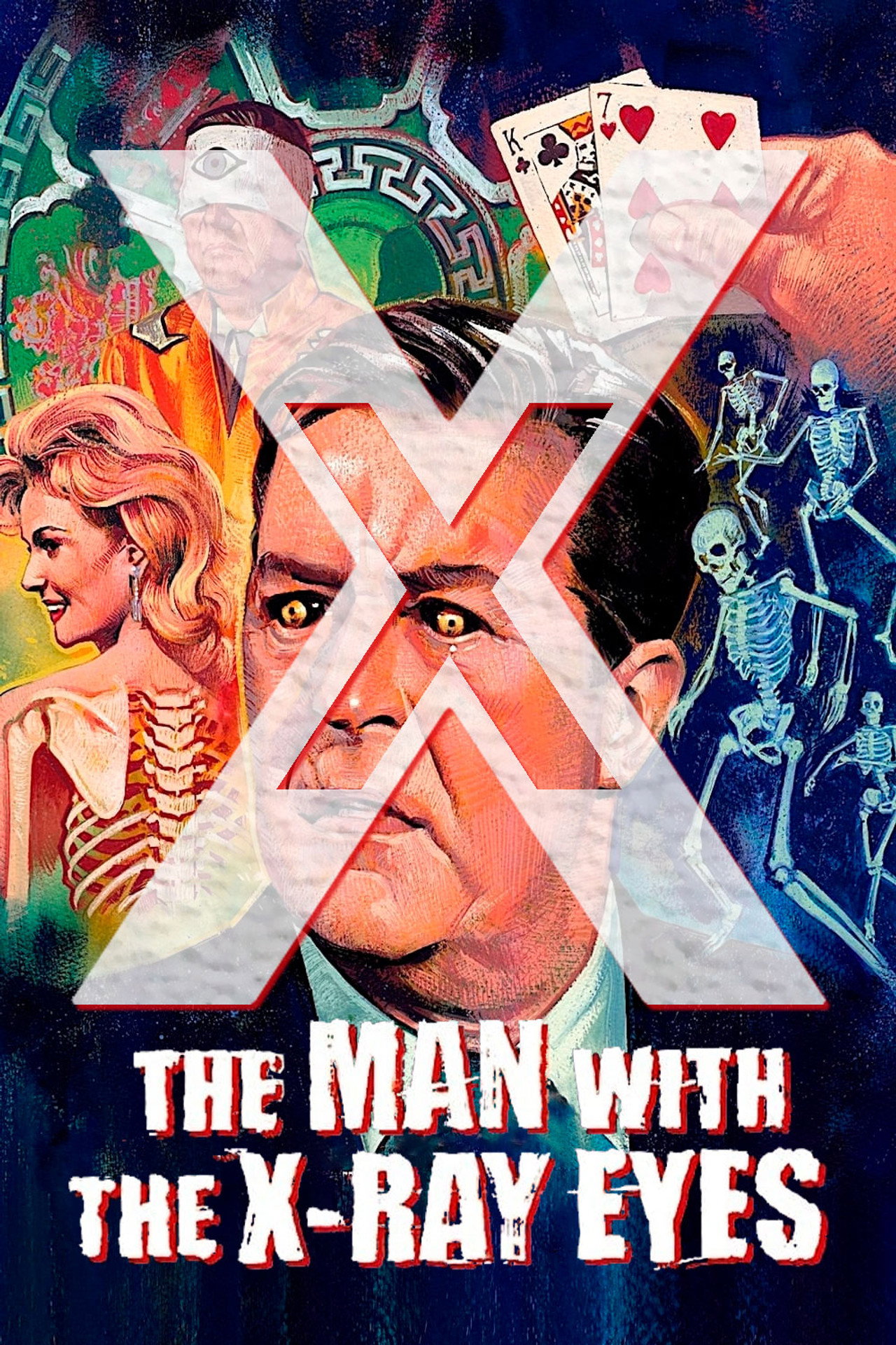 Pôster de X: The Man with the X-Ray Eyes