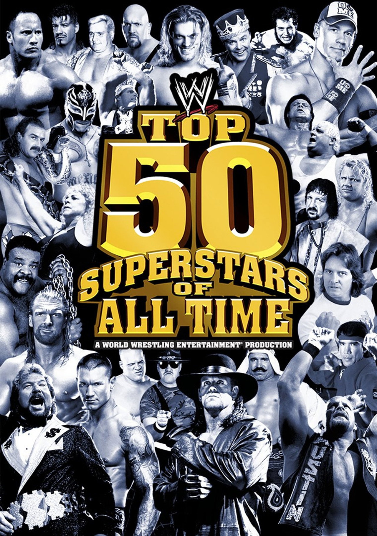 Pôster de WWE: Top 50 Superstars of All Time
