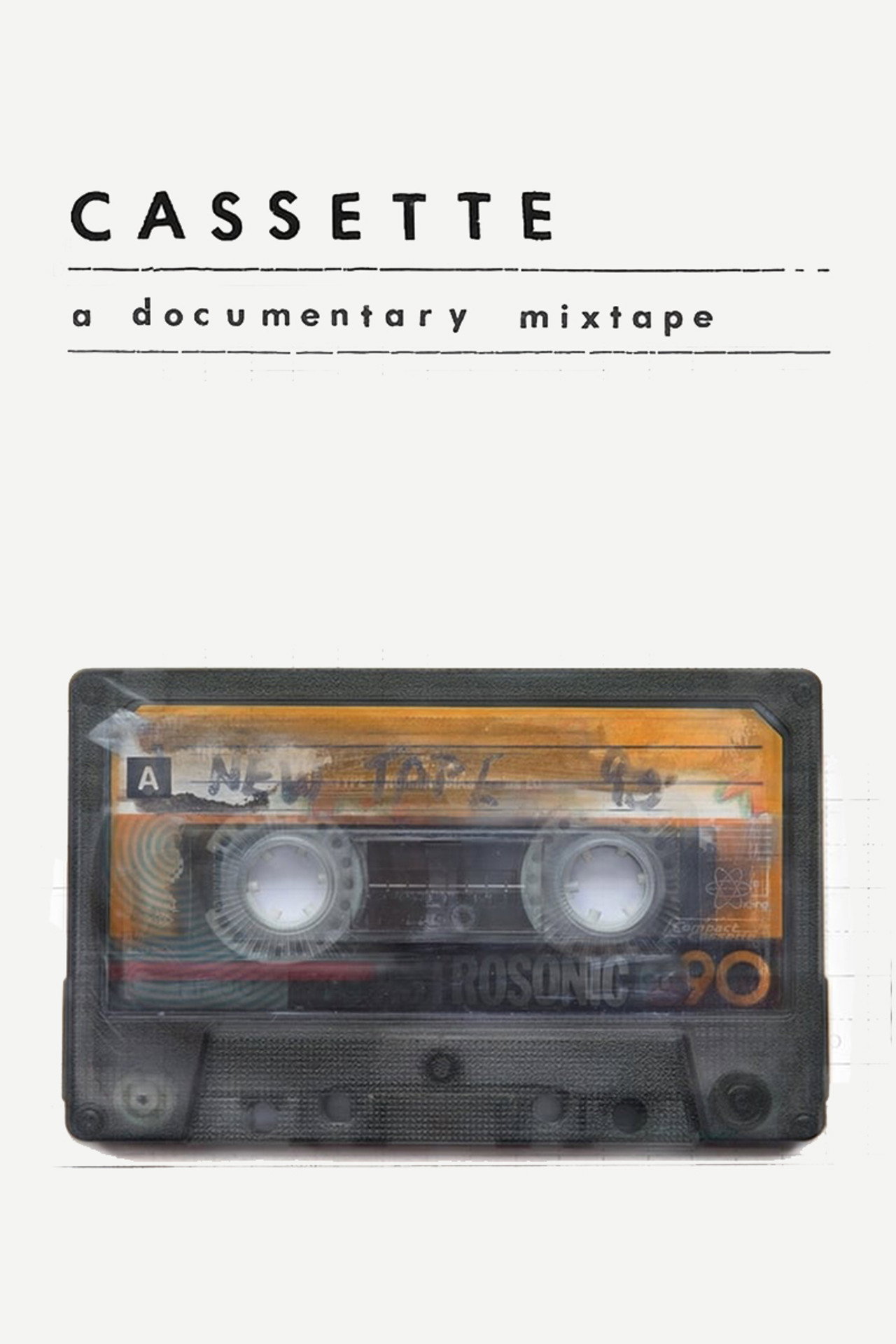 Pôster de Cassette: A Documentary Mixtape