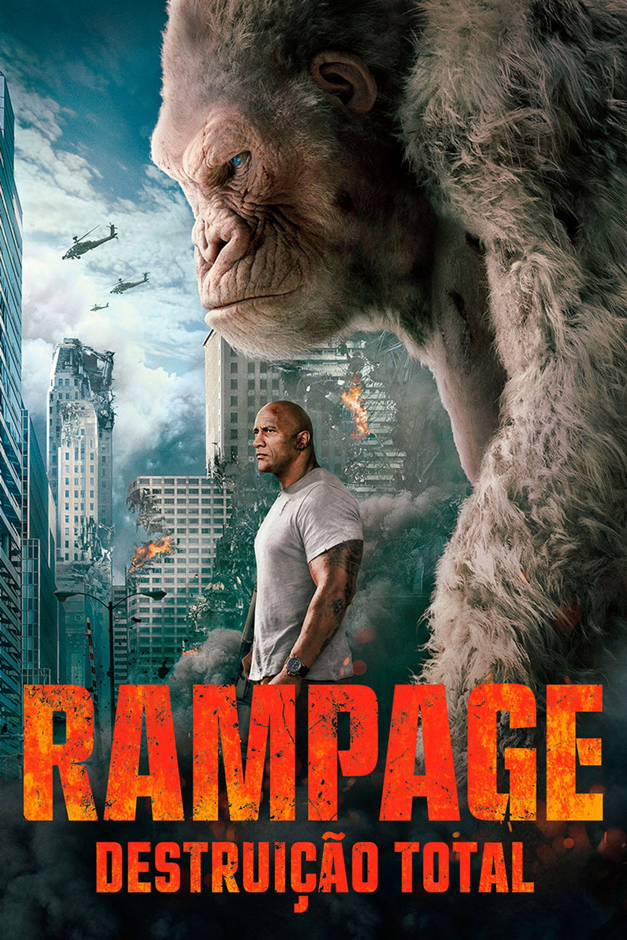 Pôster de Rampage: Destruição Total