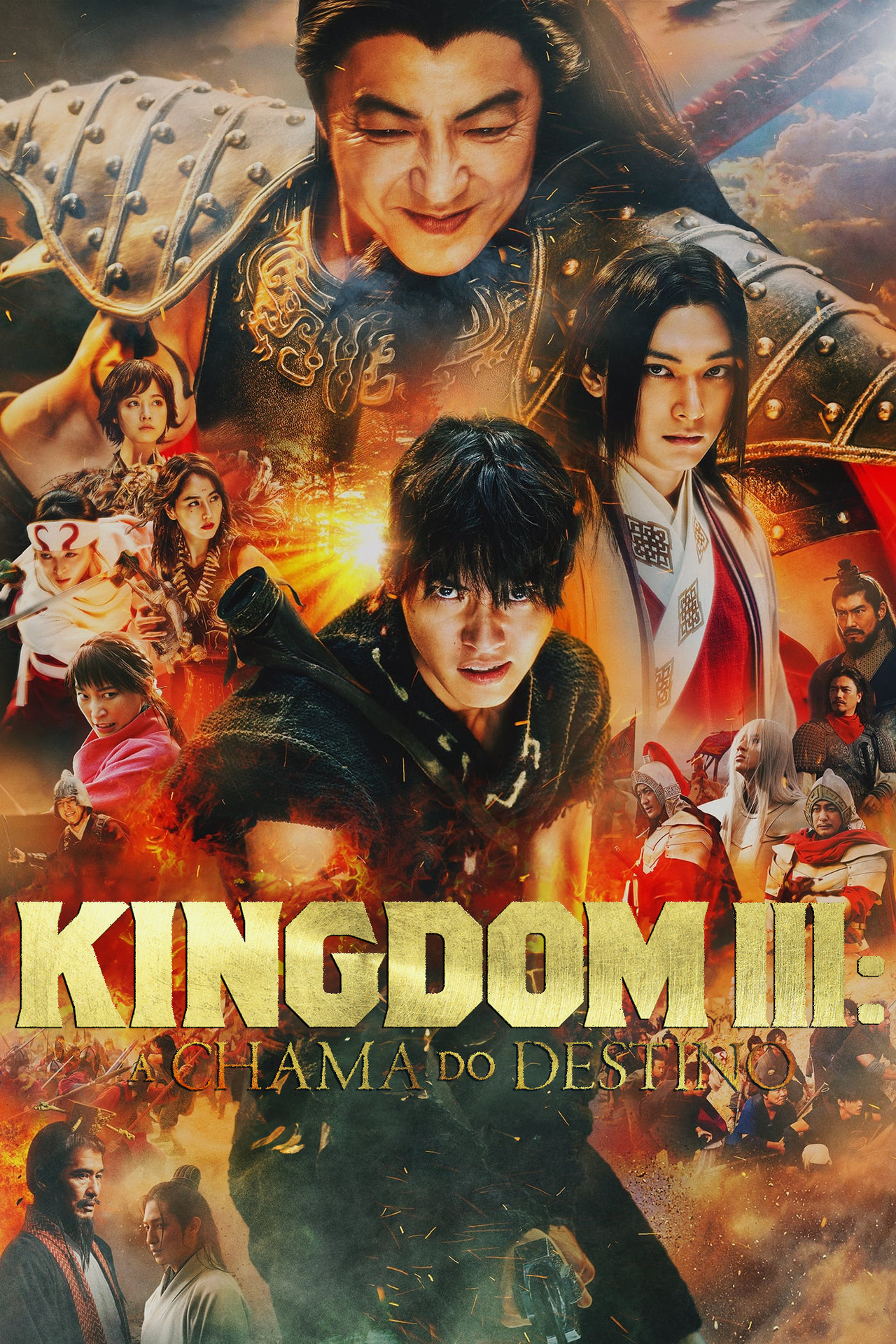 Pôster de Kingdom 3: A Chama do Destino