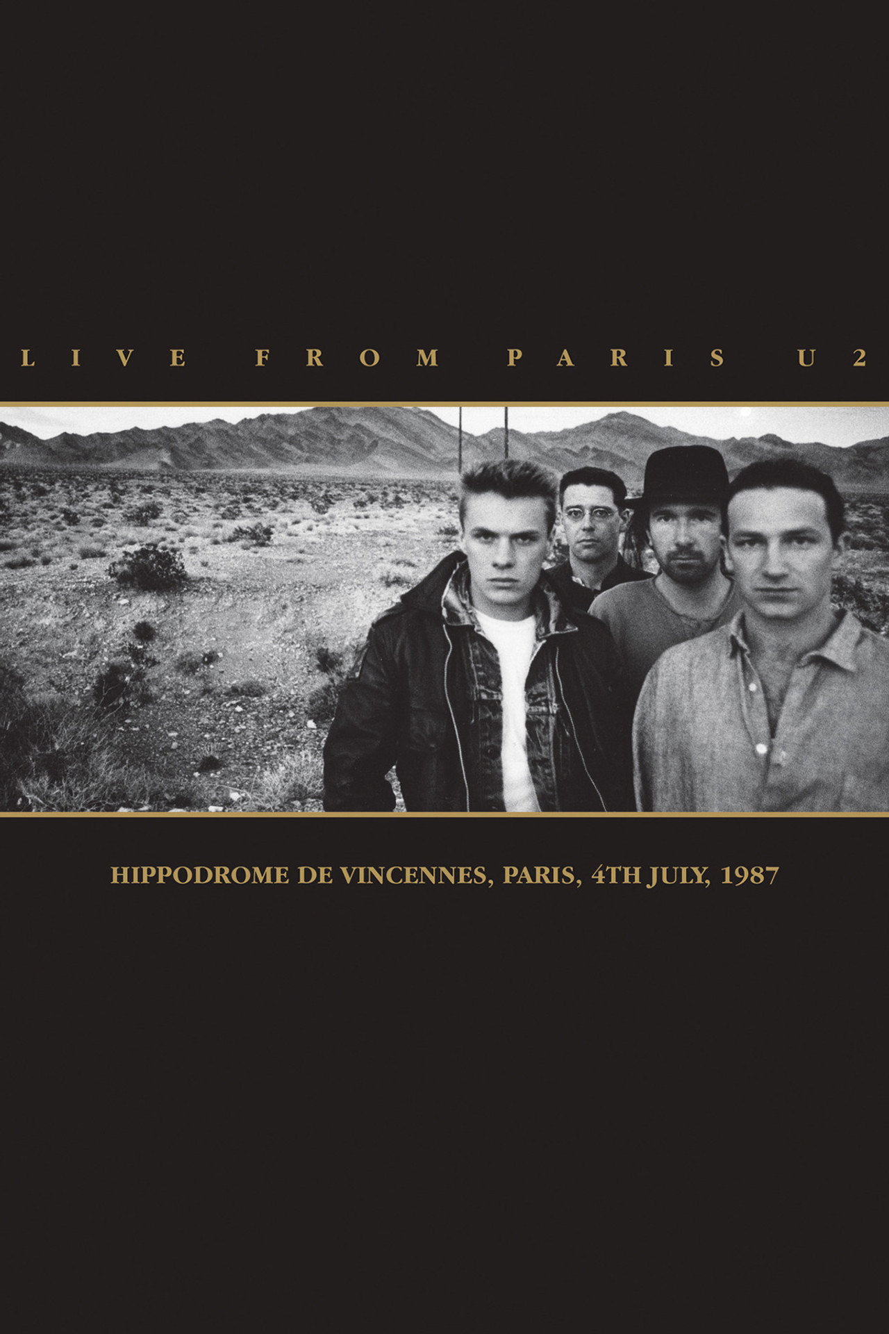 Pôster de U2 Live from Paris