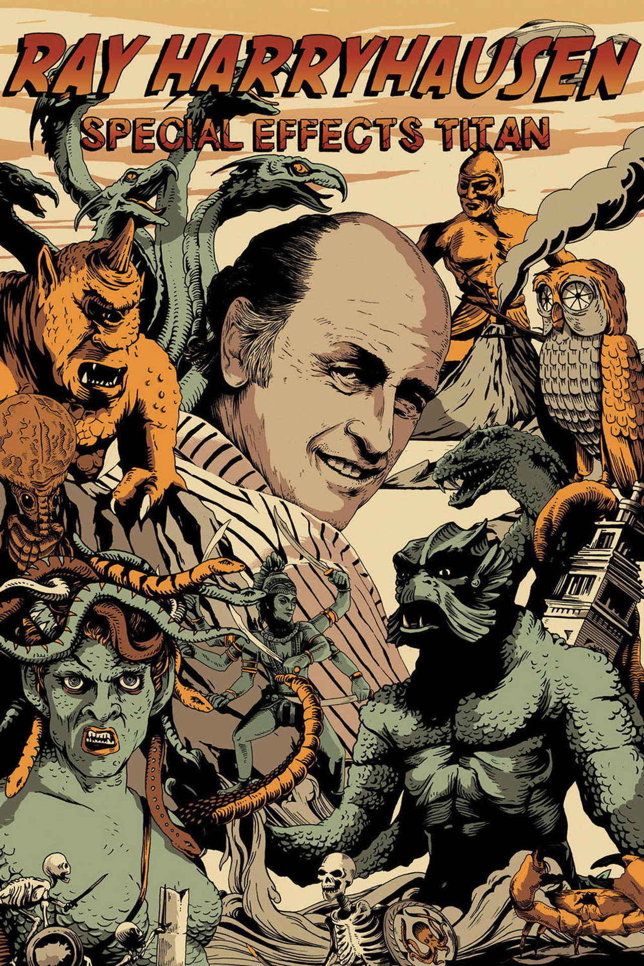 Pôster de Ray Harryhausen: O Titã dos Efeitos Especiais