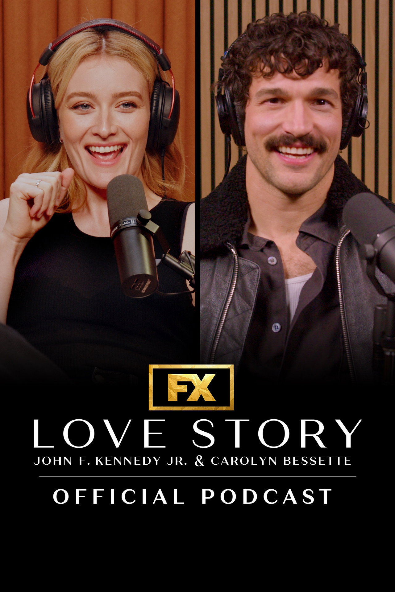 Pôster de Love Story: John F. Kennedy Jr. & Carolyn Bessette Official Podcast
