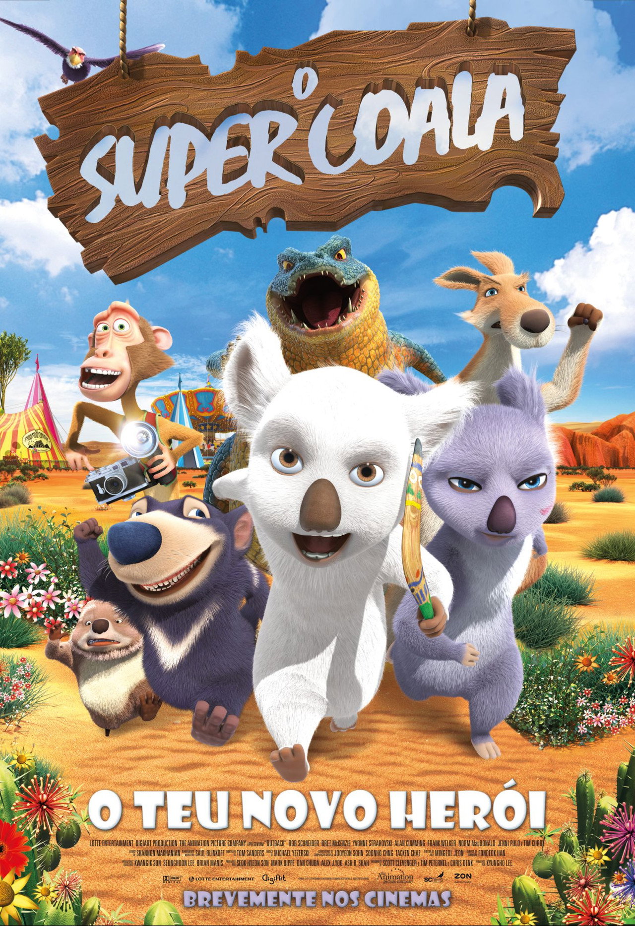 Pôster de Outback - Uma Galera Animal
