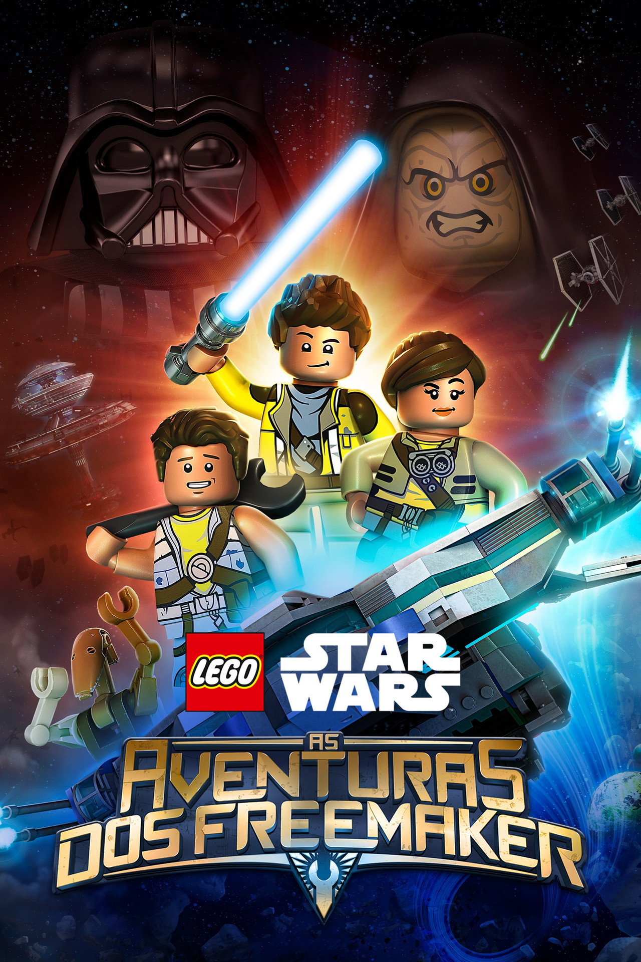Pôster de LEGO Star Wars: As Aventuras dos Freemaker