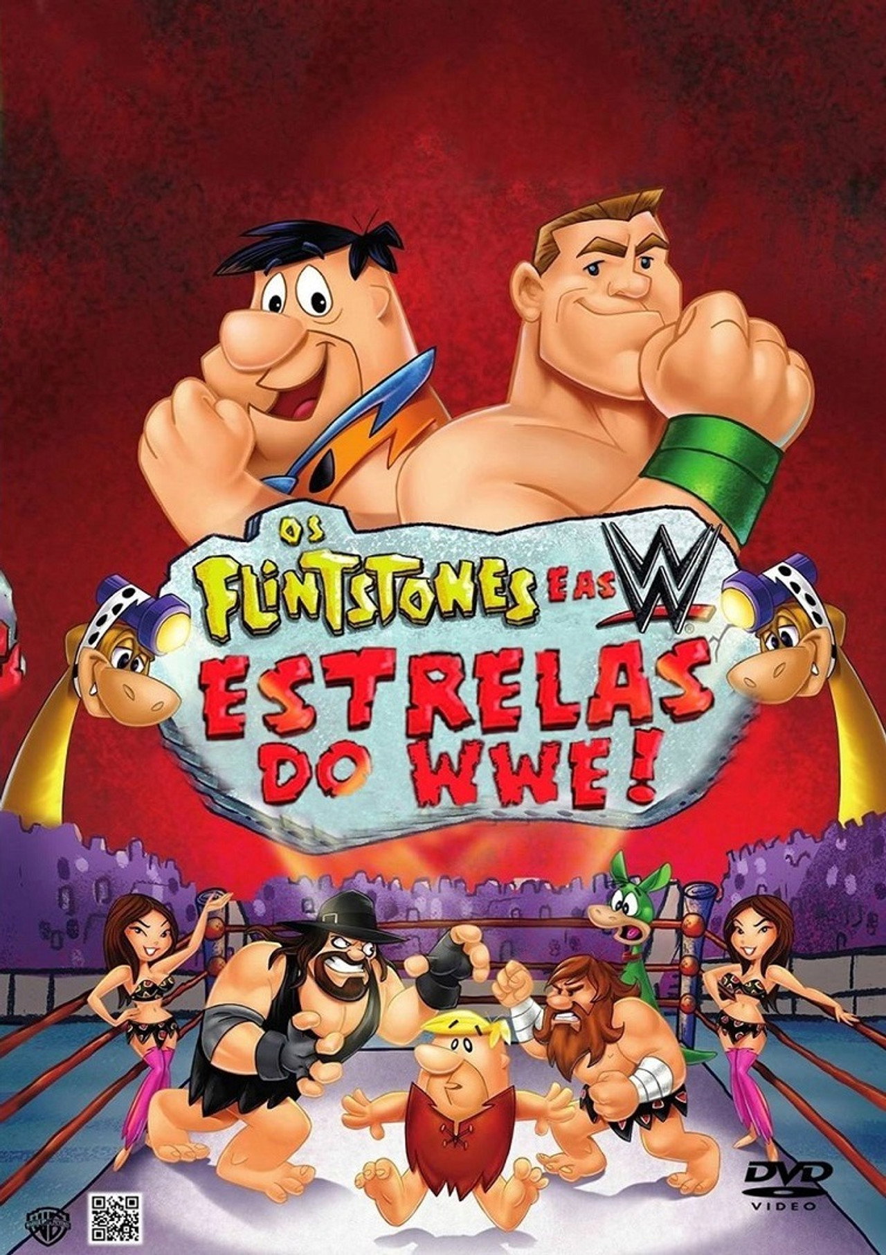 Pôster de Os Flintstones e as Estrelas do WWE