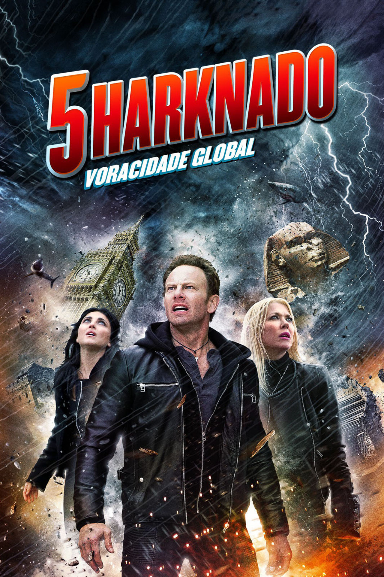 Pôster de Sharknado 5: Voracidade Global
