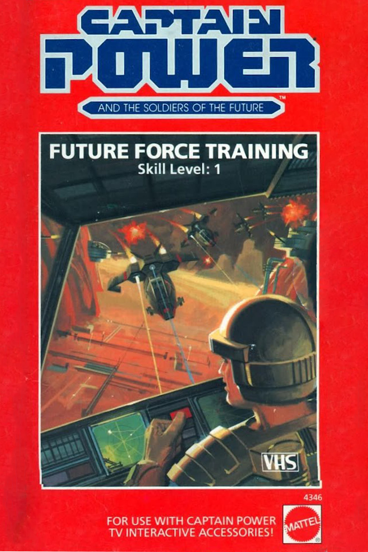 Pôster de Captain Power and the Soldiers of the Future: Future Force Training - Skill Level 1