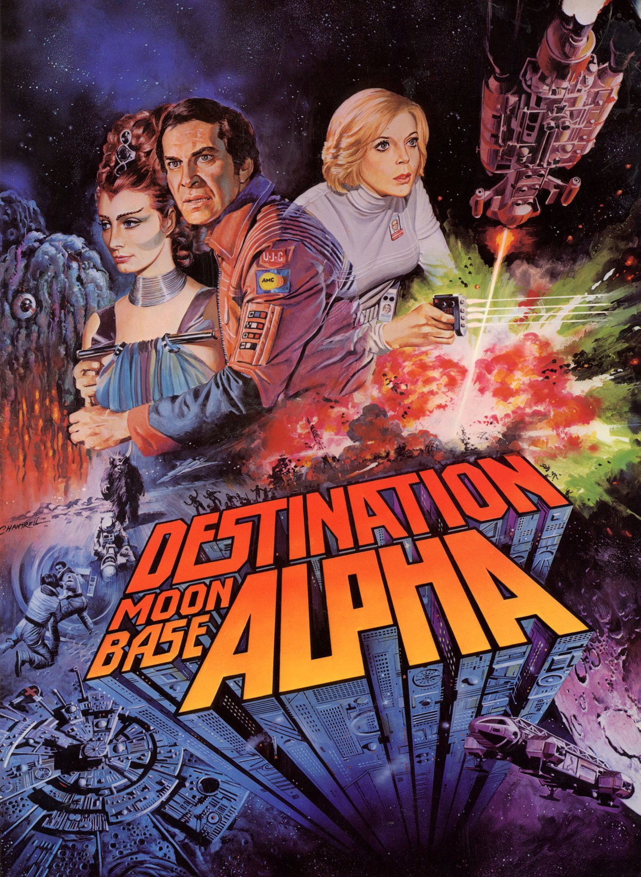 Pôster de Destino: Base Lunar Alfa