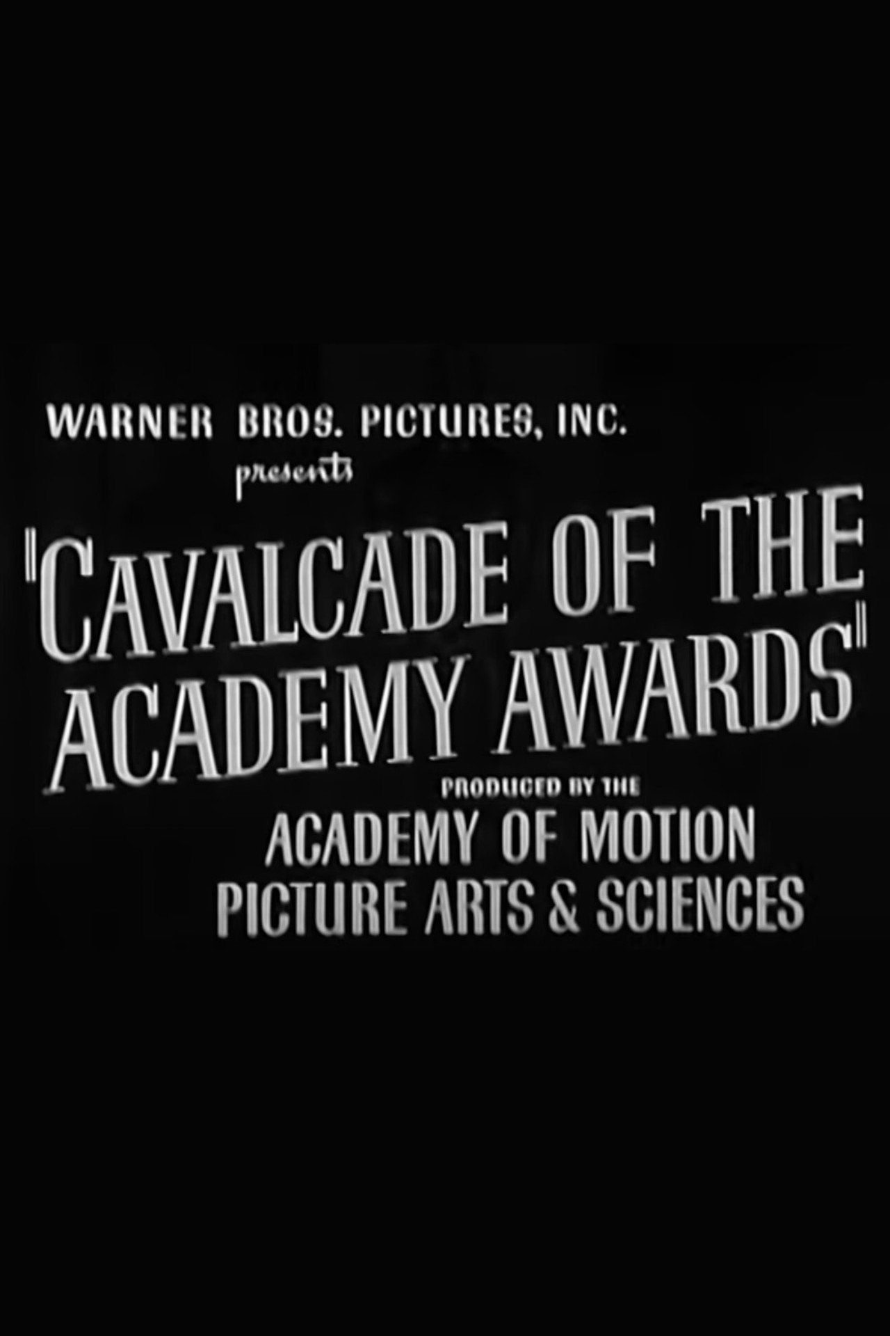 Pôster de Cavalcade of the Academy Awards
