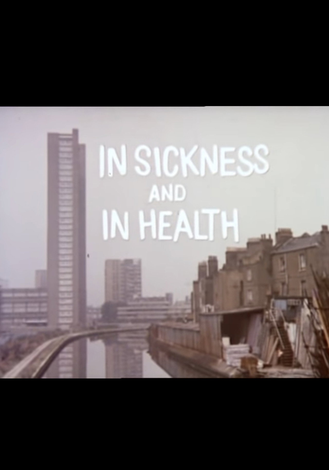 Pôster de In Sickness and in Health