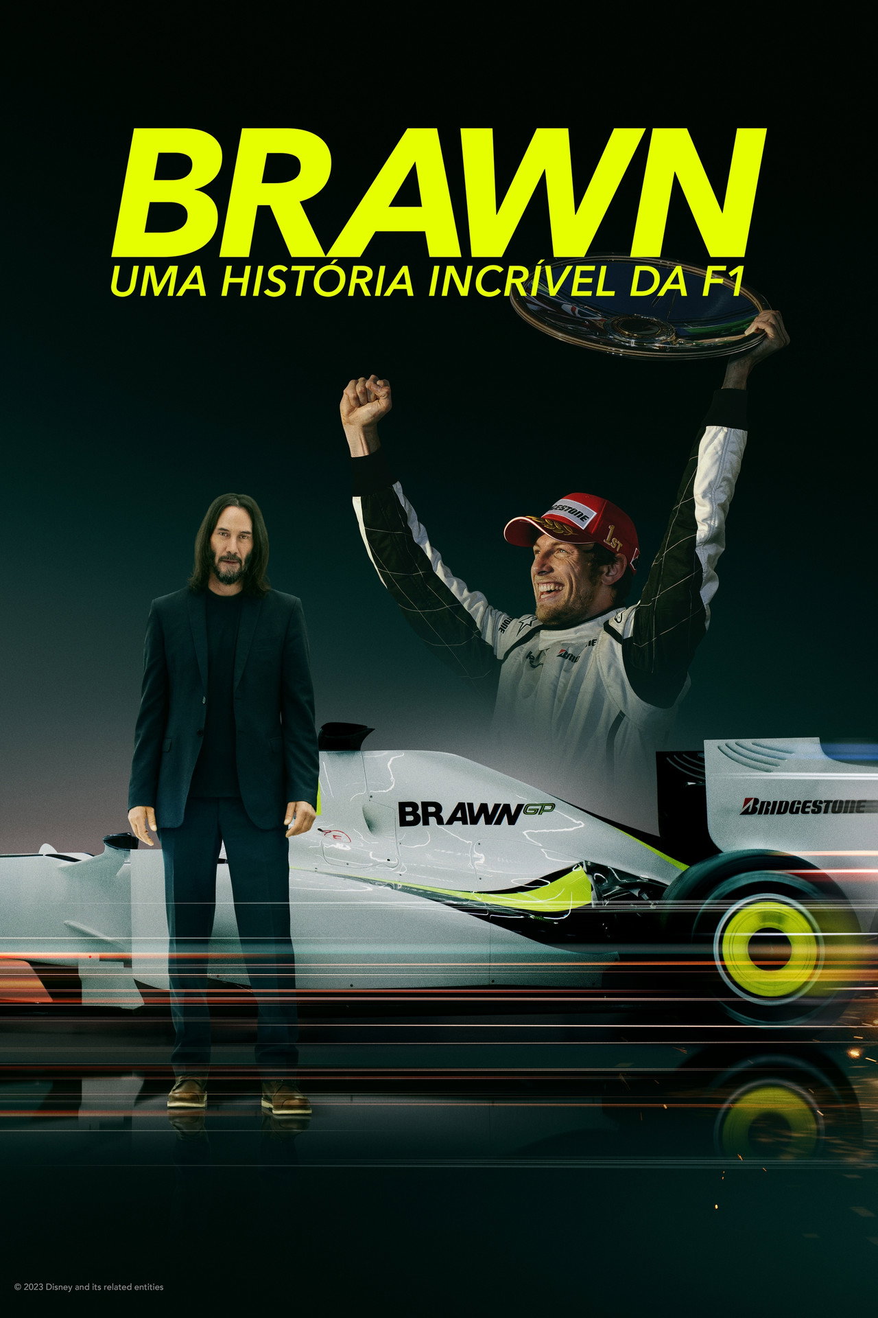 Pôster de Brawn: Uma História Incrível da F1