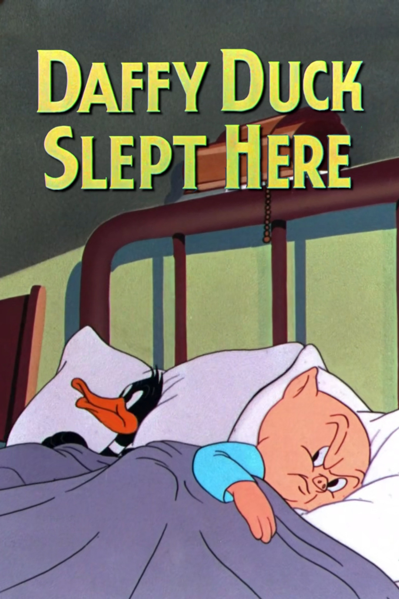 Pôster de Daffy Duck Slept Here