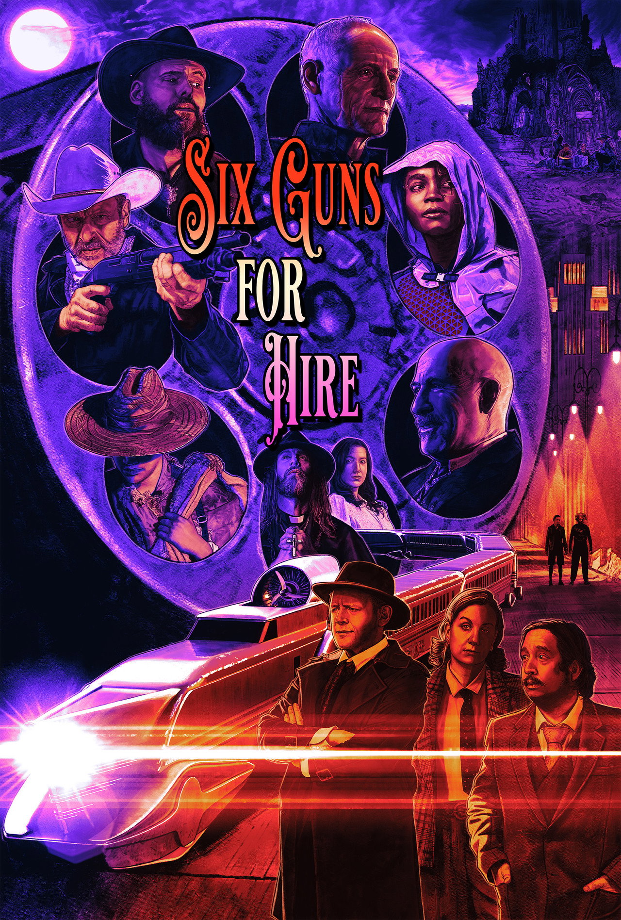 Pôster de Six Guns for Hire