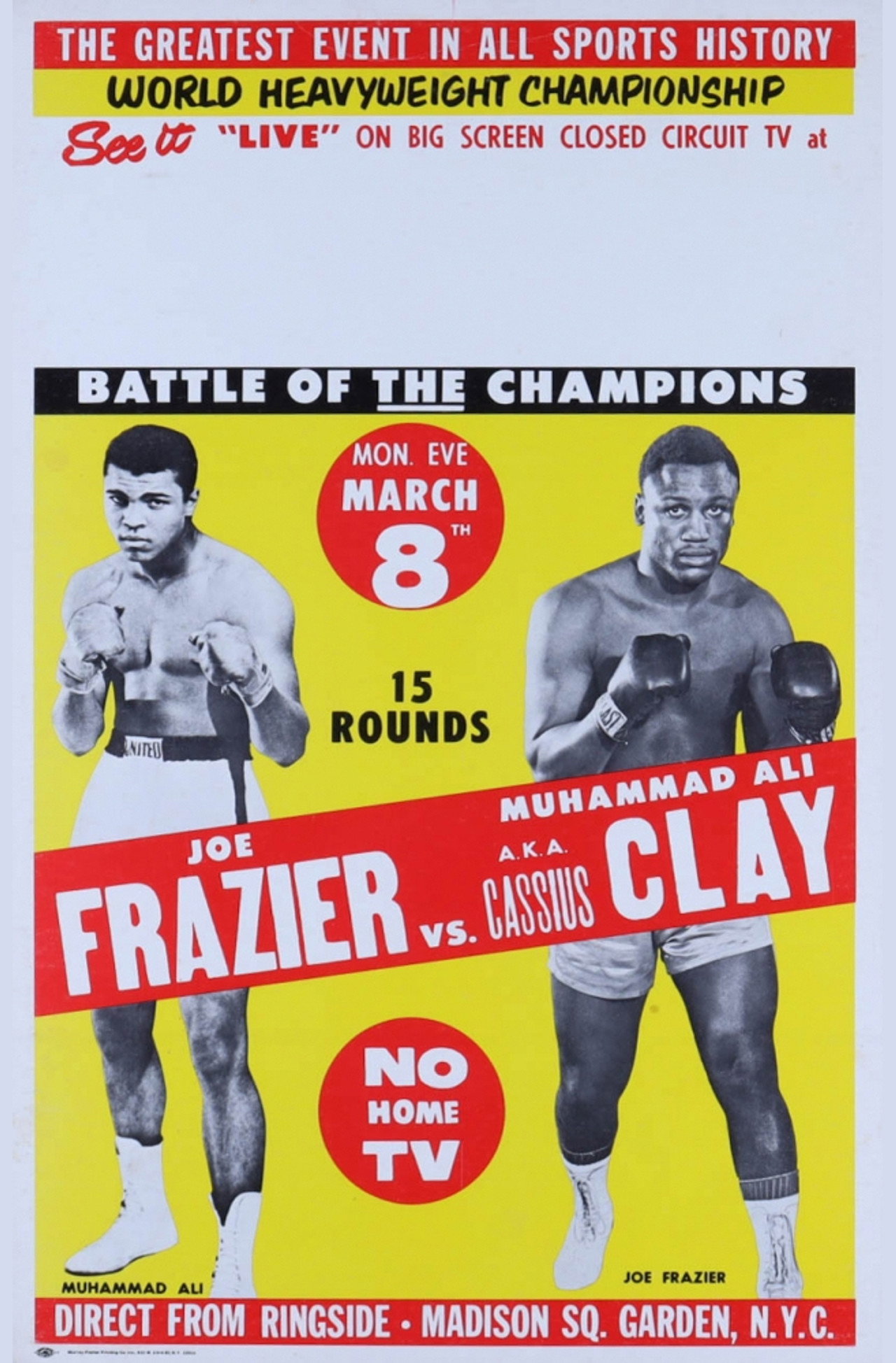 Pôster de Fight of the Century