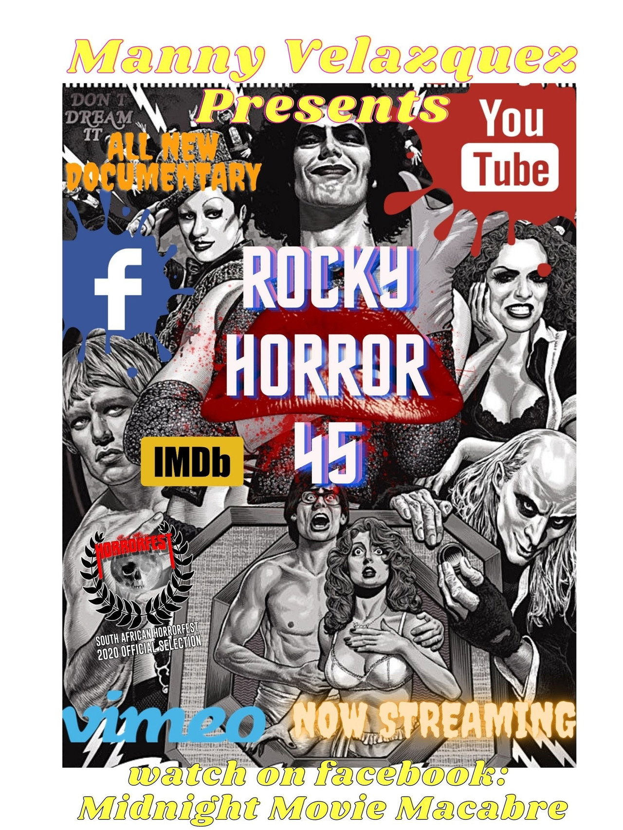 Pôster de Rocky Horror 45: The Movie