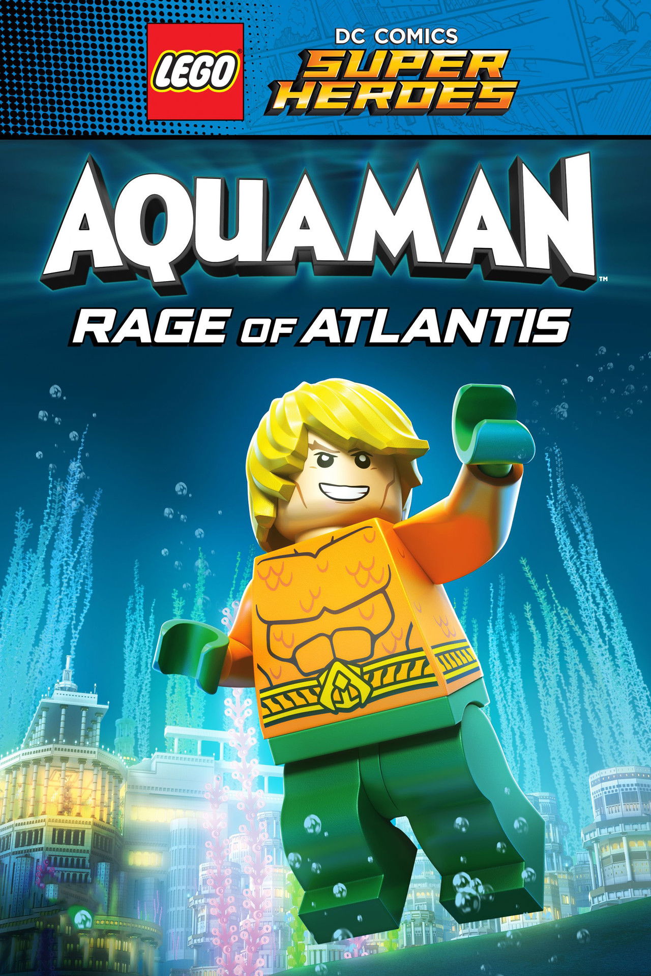 Pôster de LEGO DC Comics Super Heroes: Aquaman - Rage of Atlantis