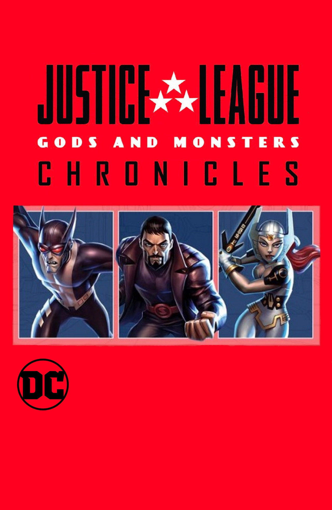 Pôster de Justice League: Gods and Monsters Chronicles