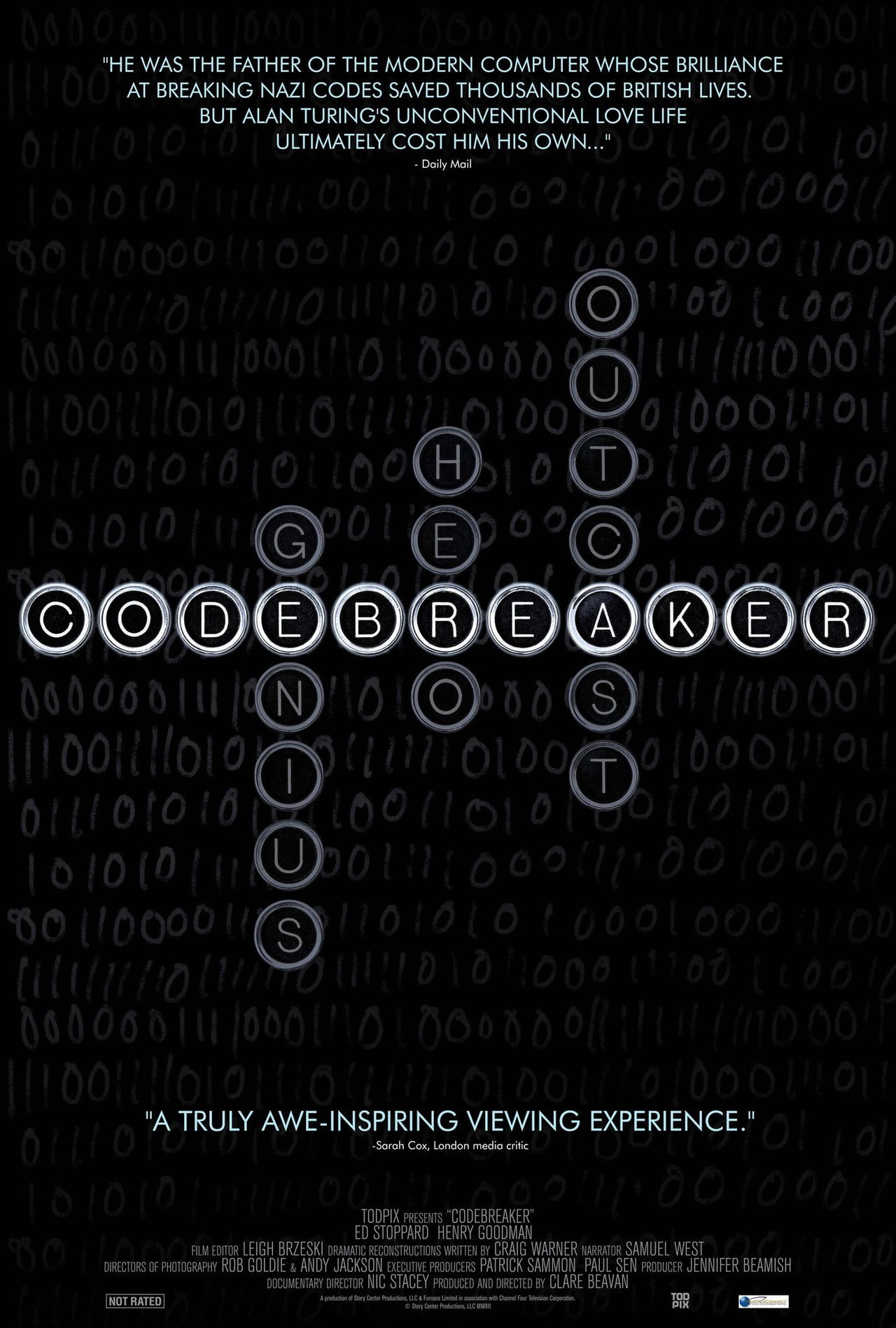 Pôster de Codebreaker Alan Turing Persecution Of A Genius